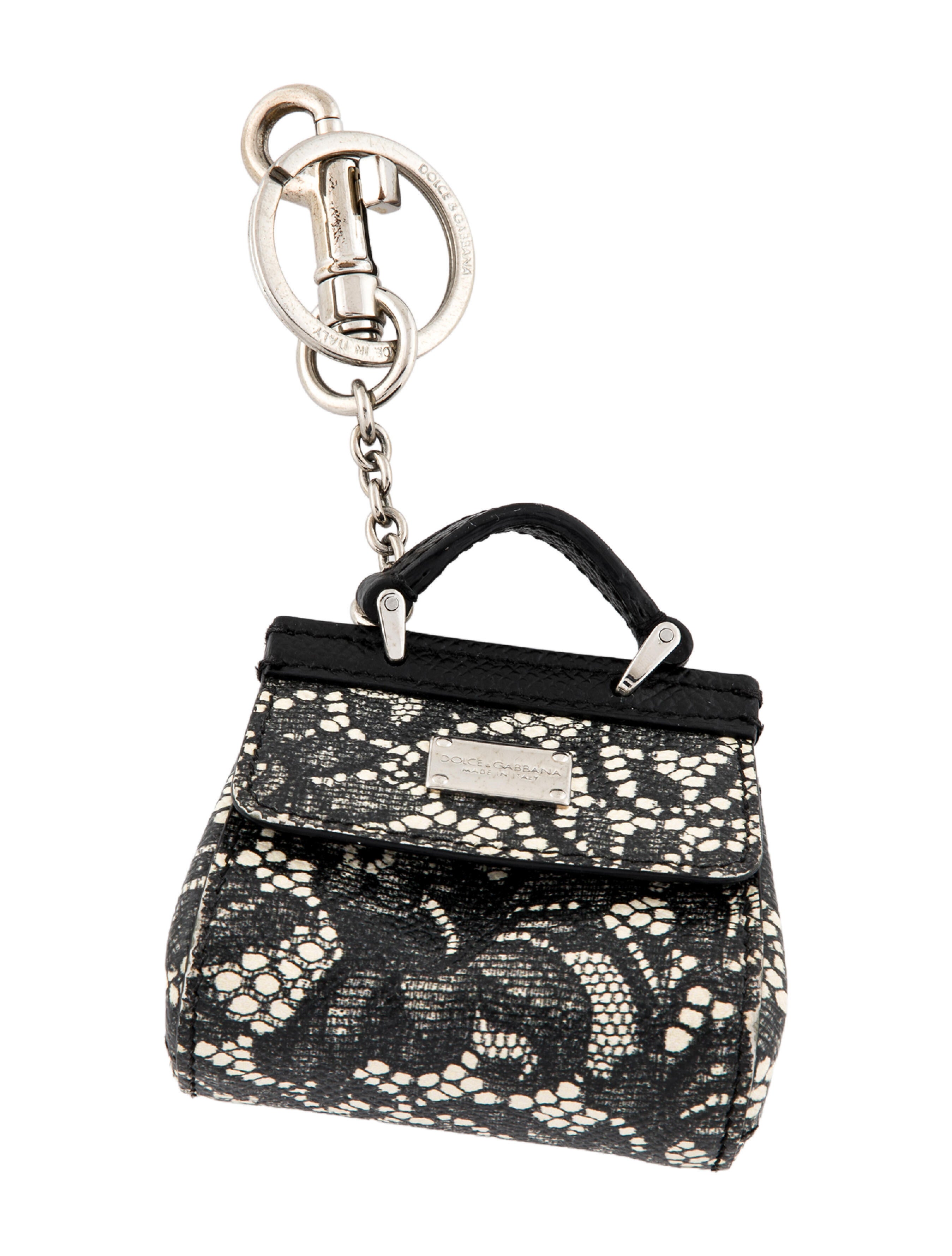 Dolce & Gabbana Pattern Key Chain