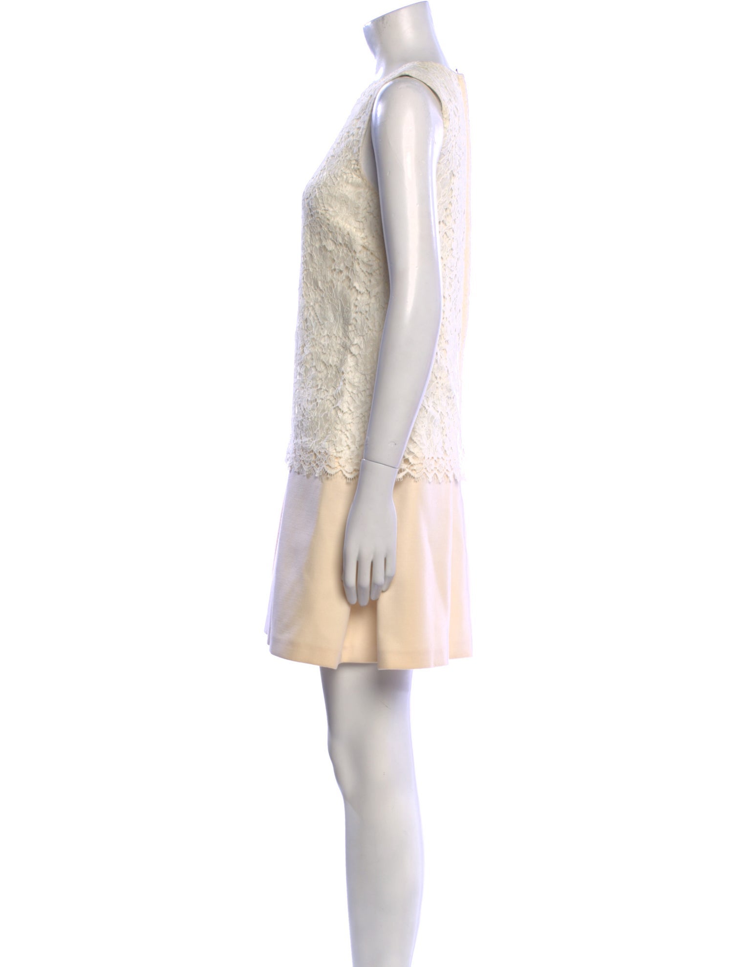 Dolce & Gabbana Crew Neck Mini Dress