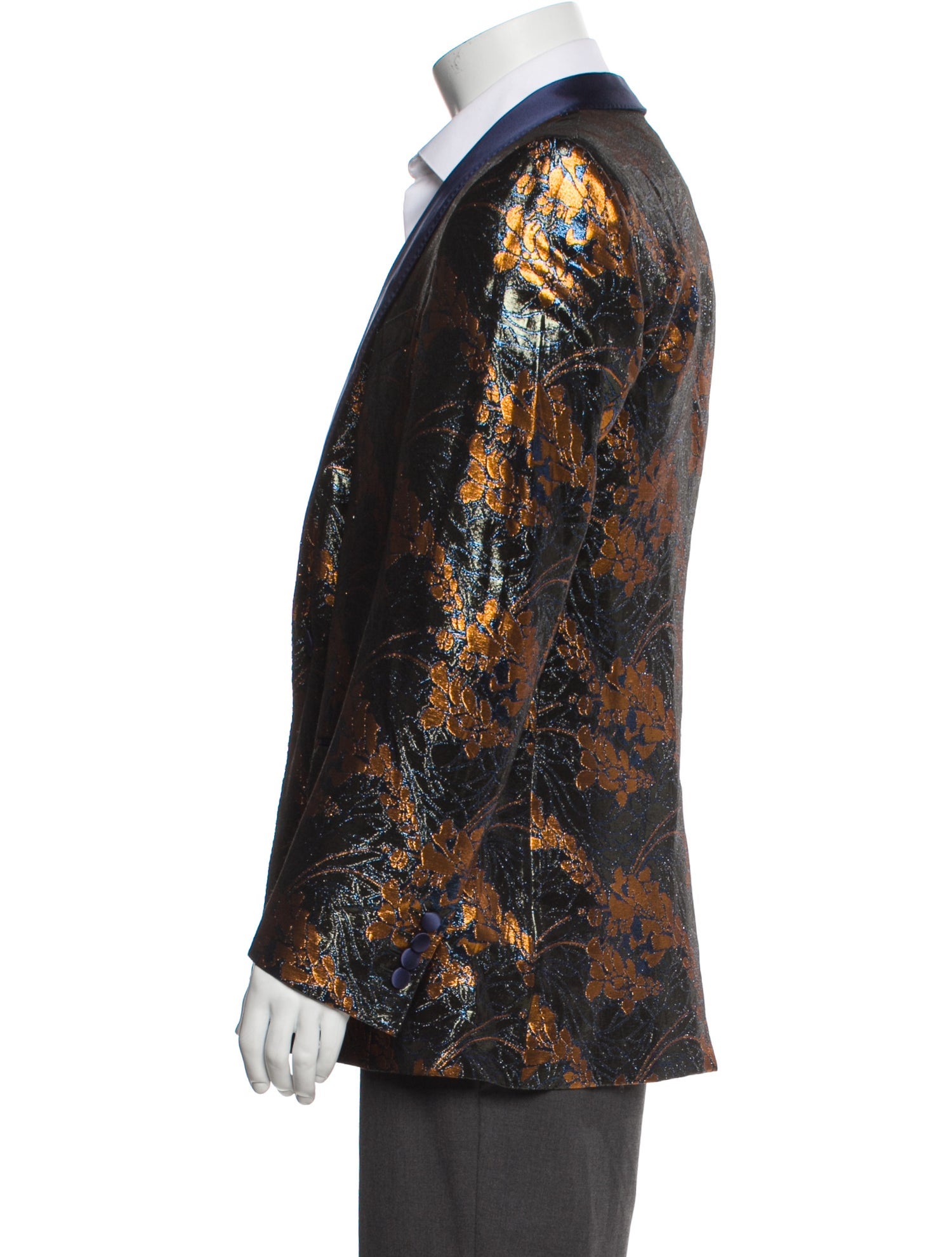Dolce & Gabbana Printed Coat w/ Tags