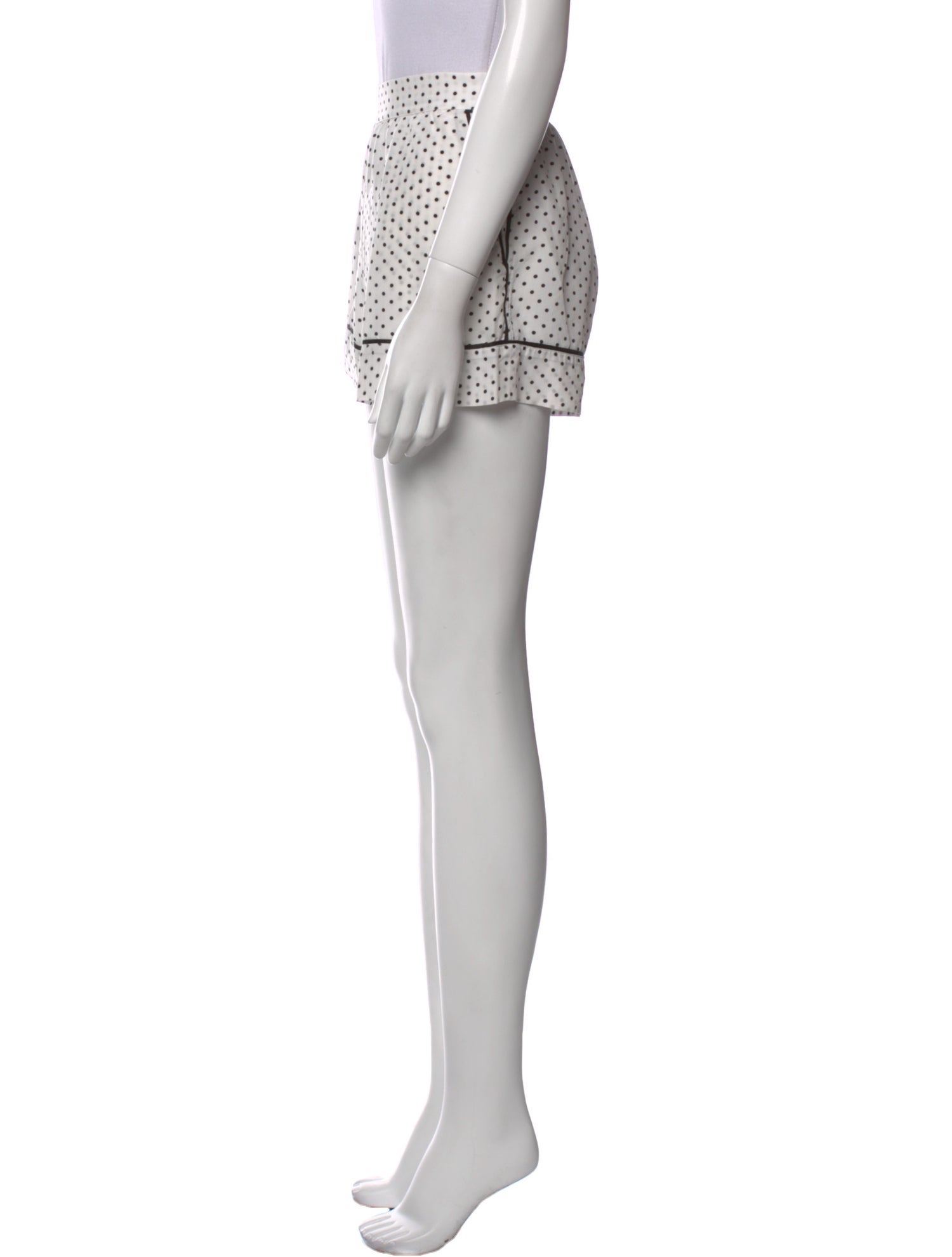 Dolce & Gabbana Silk Mini Shorts