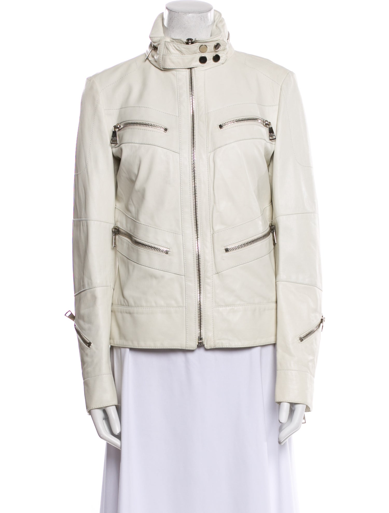 Dolce & Gabbana Leather Evening Jacket