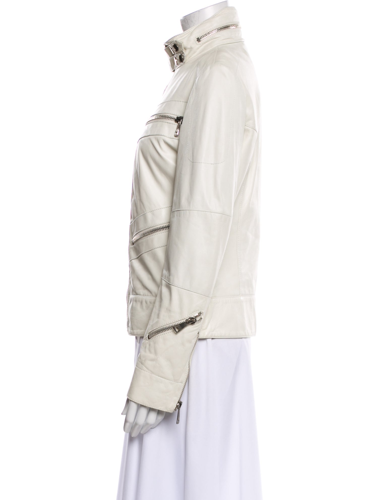 Dolce & Gabbana Leather Evening Jacket