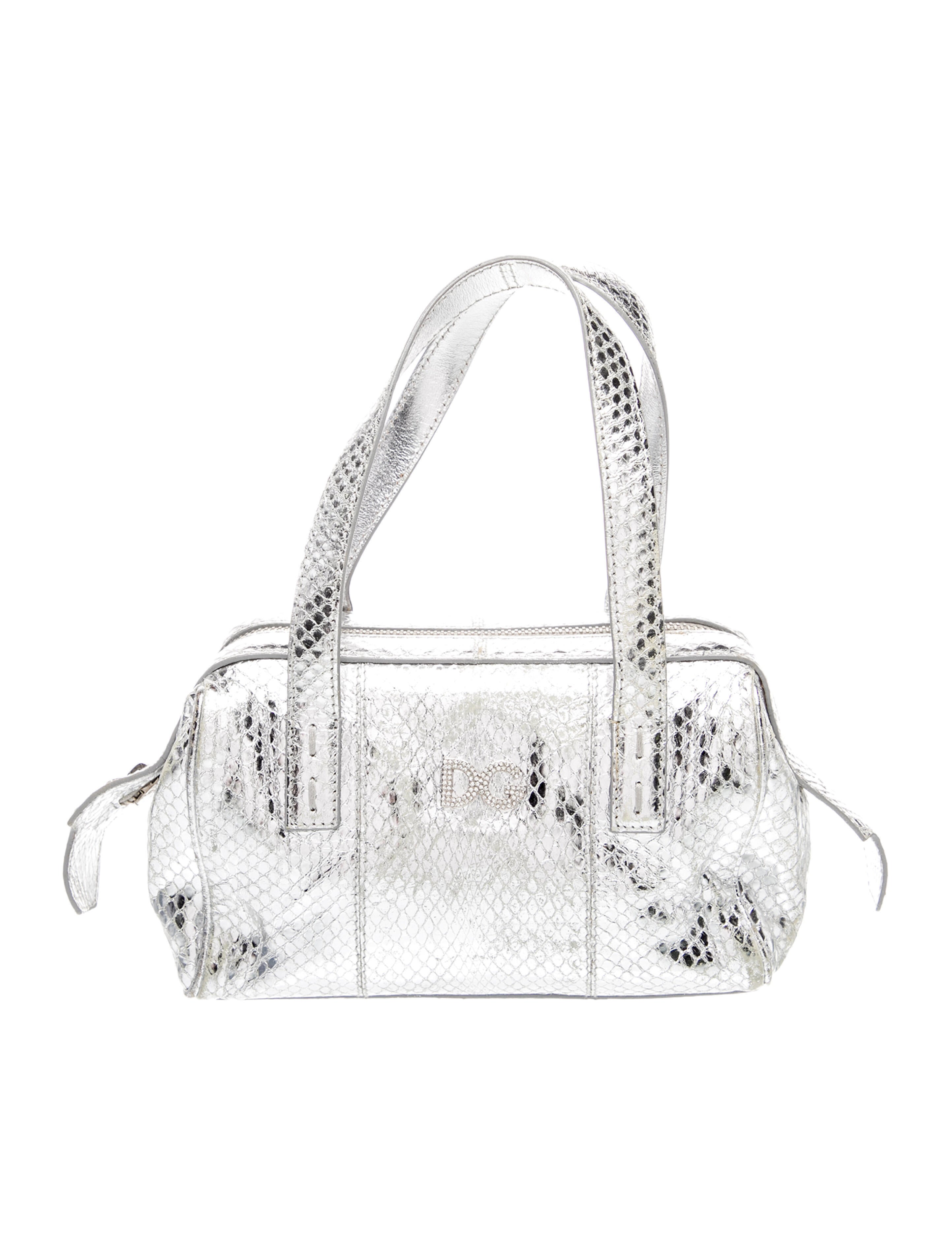 Dolce & Gabbana Leather Top Handle Bag