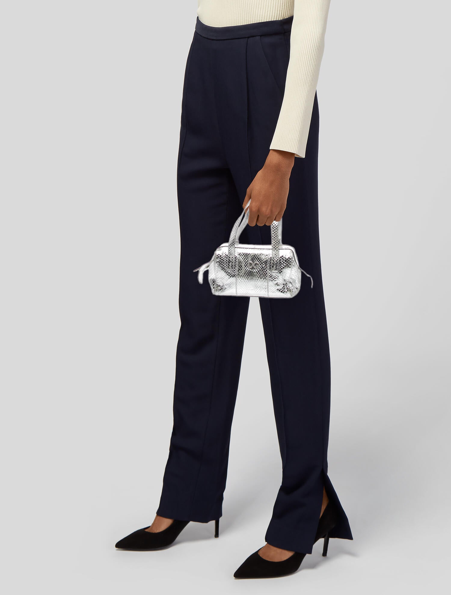 Dolce & Gabbana Leather Top Handle Bag