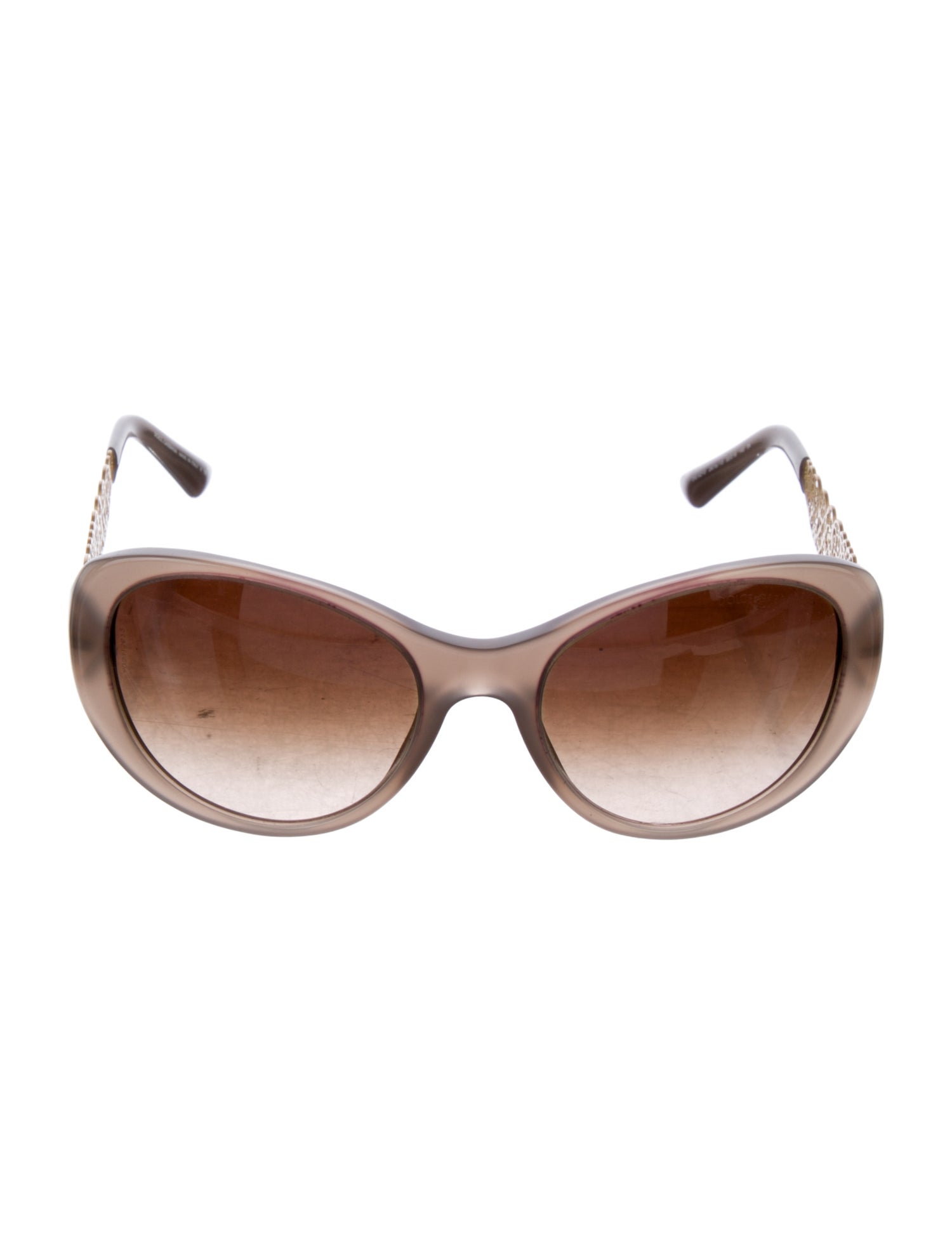 Dolce & Gabbana Cat-Eye Gradient Sunglasses