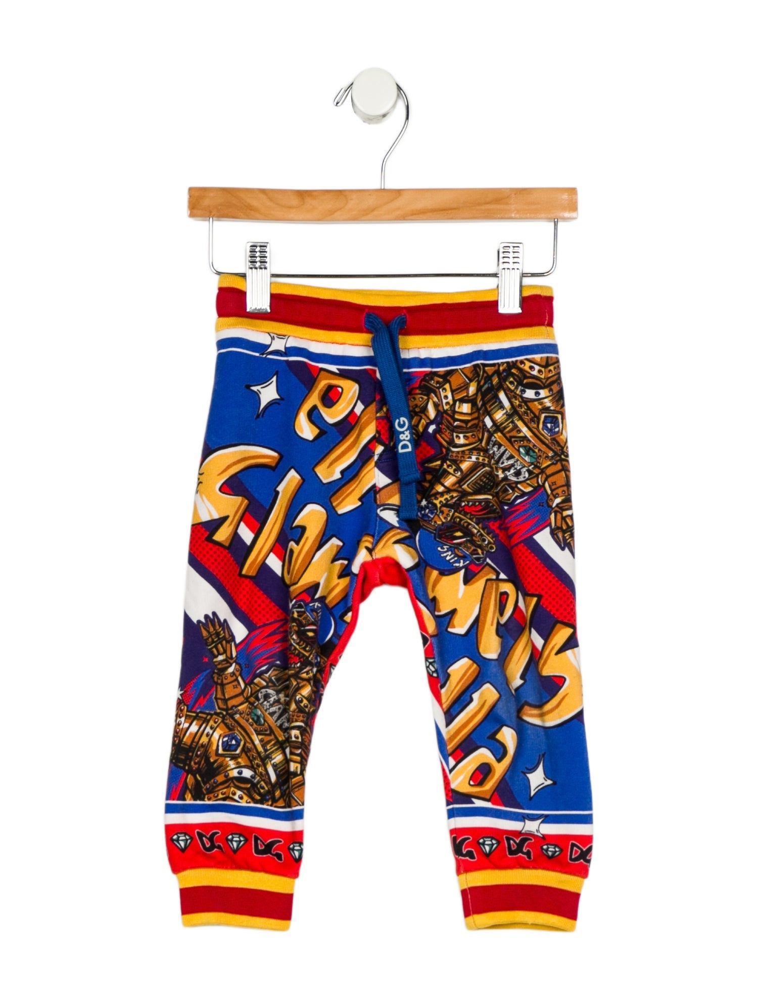 Dolce & Gabbana Boys Infant Graphic Print Sweatpants
