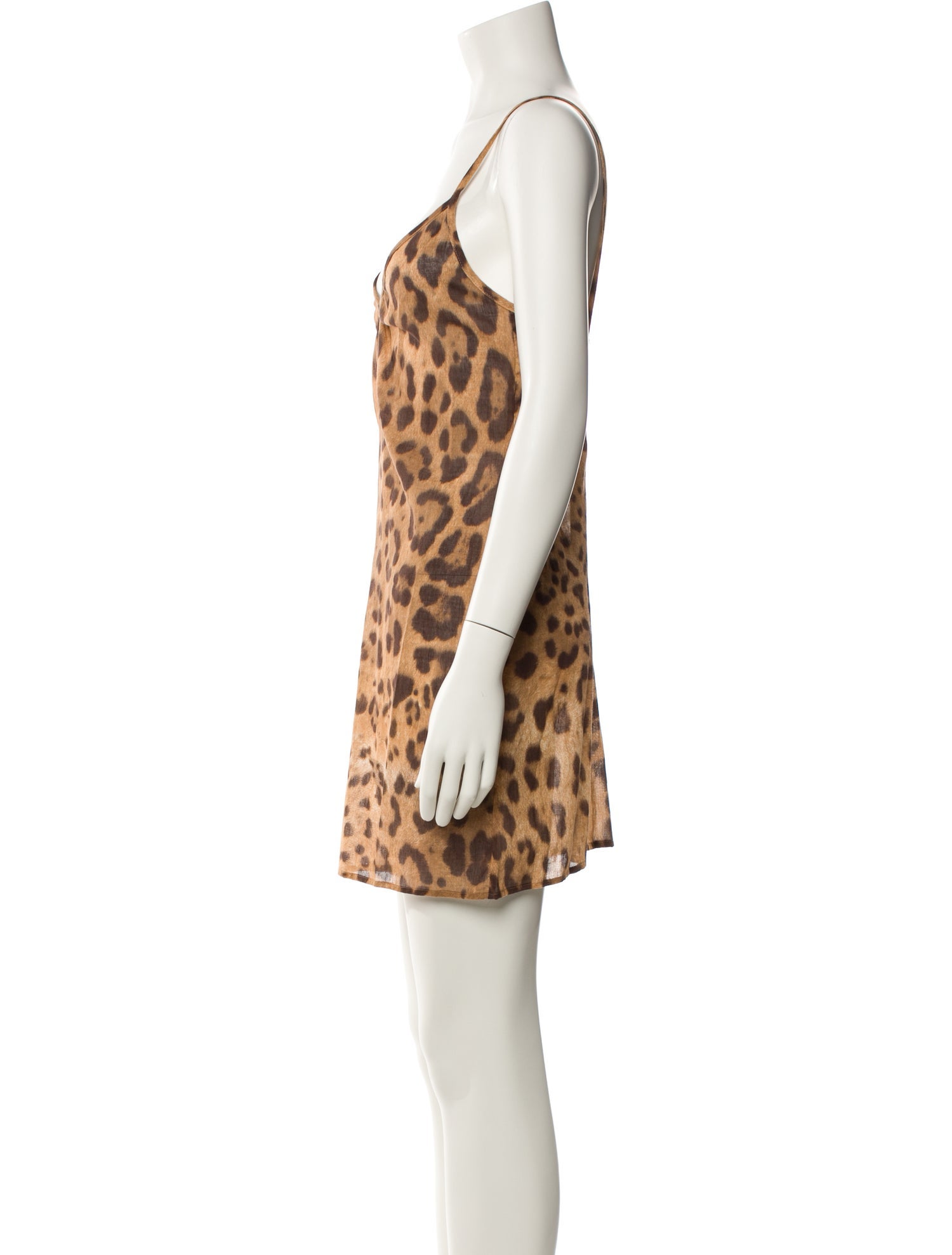 Dolce & Gabbana Animal Print Cover-Up w/ Tags