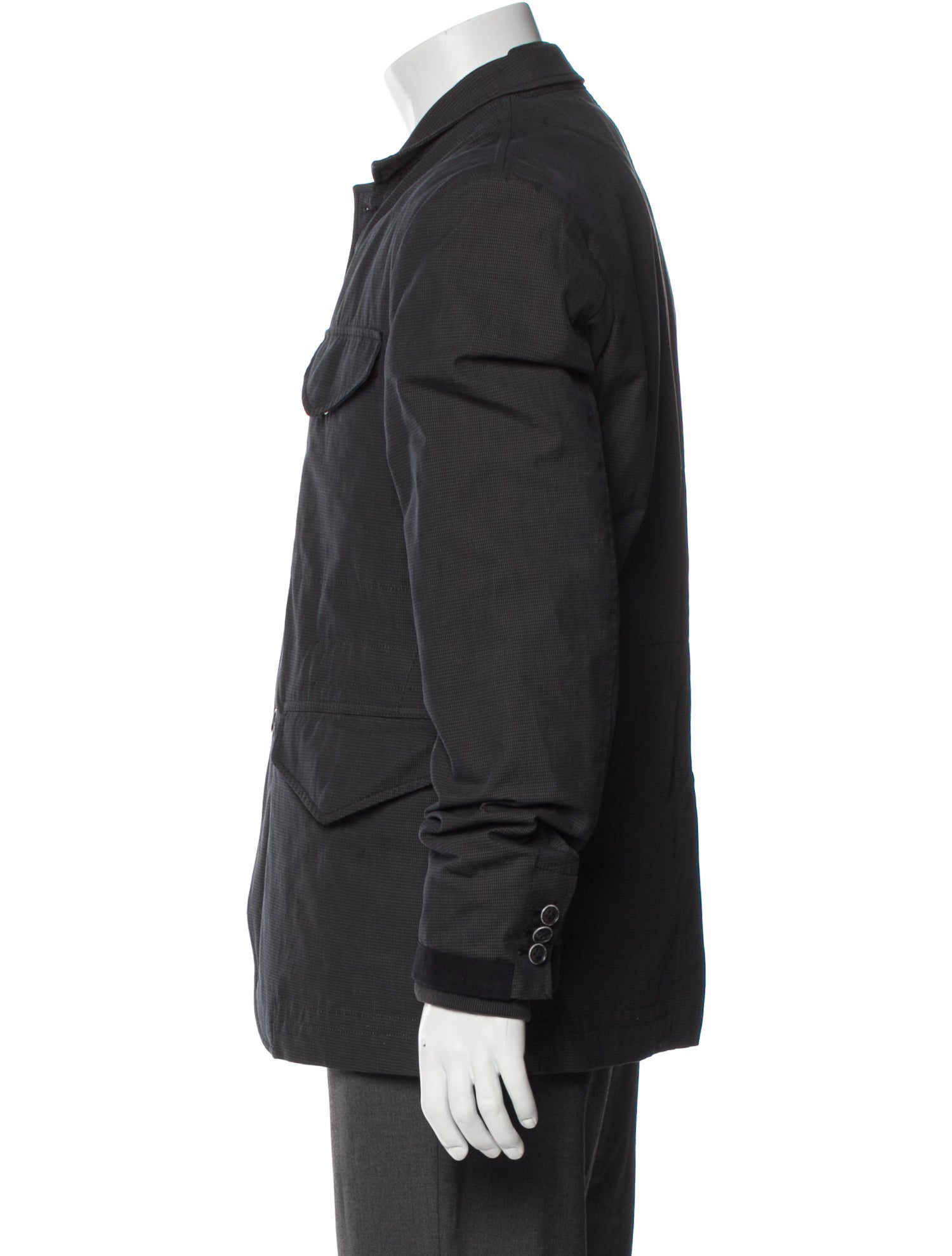 Dolce & Gabbana Plaid Print Utility Jacket