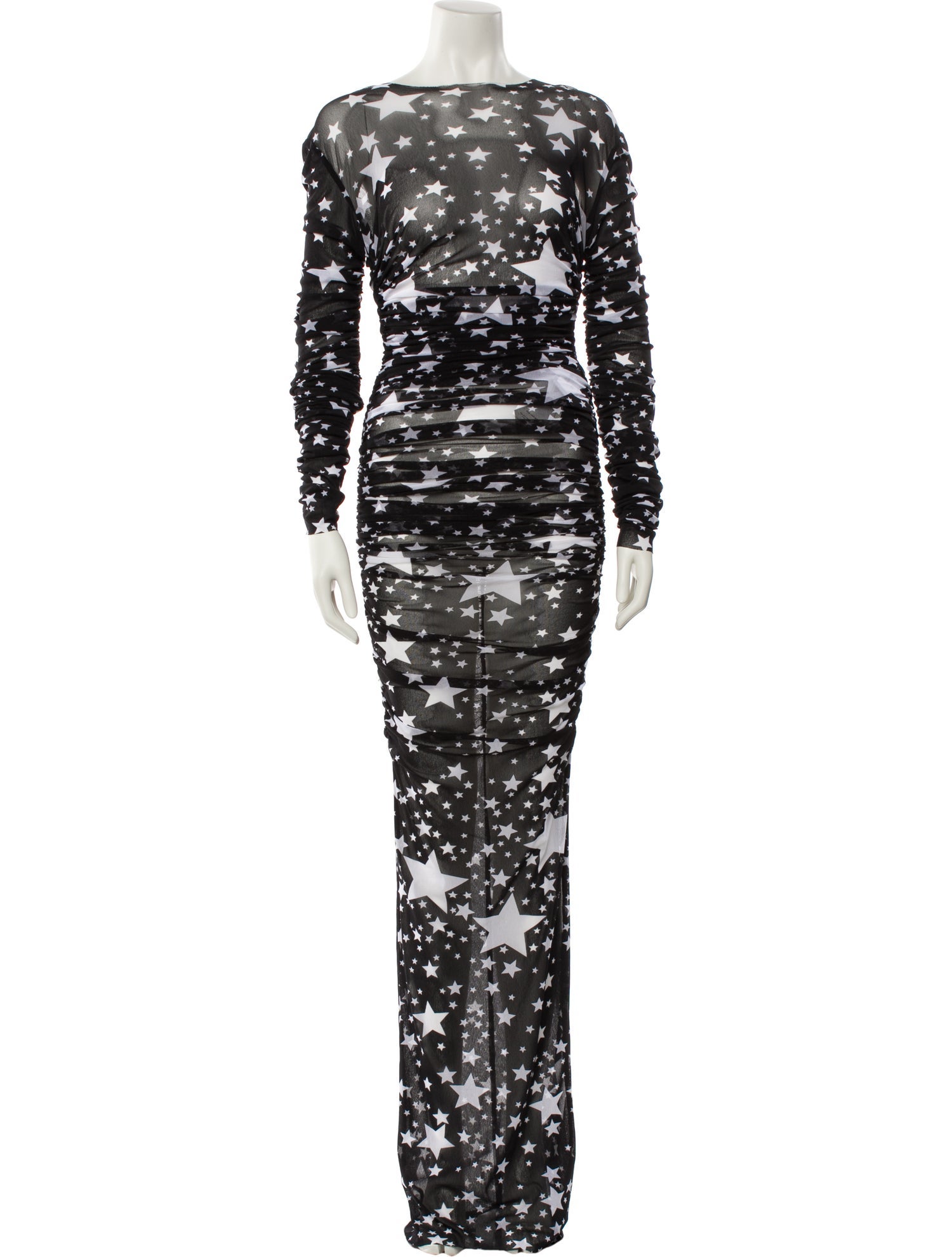 Dolce & Gabbana Silk Long Dress w/ Tags