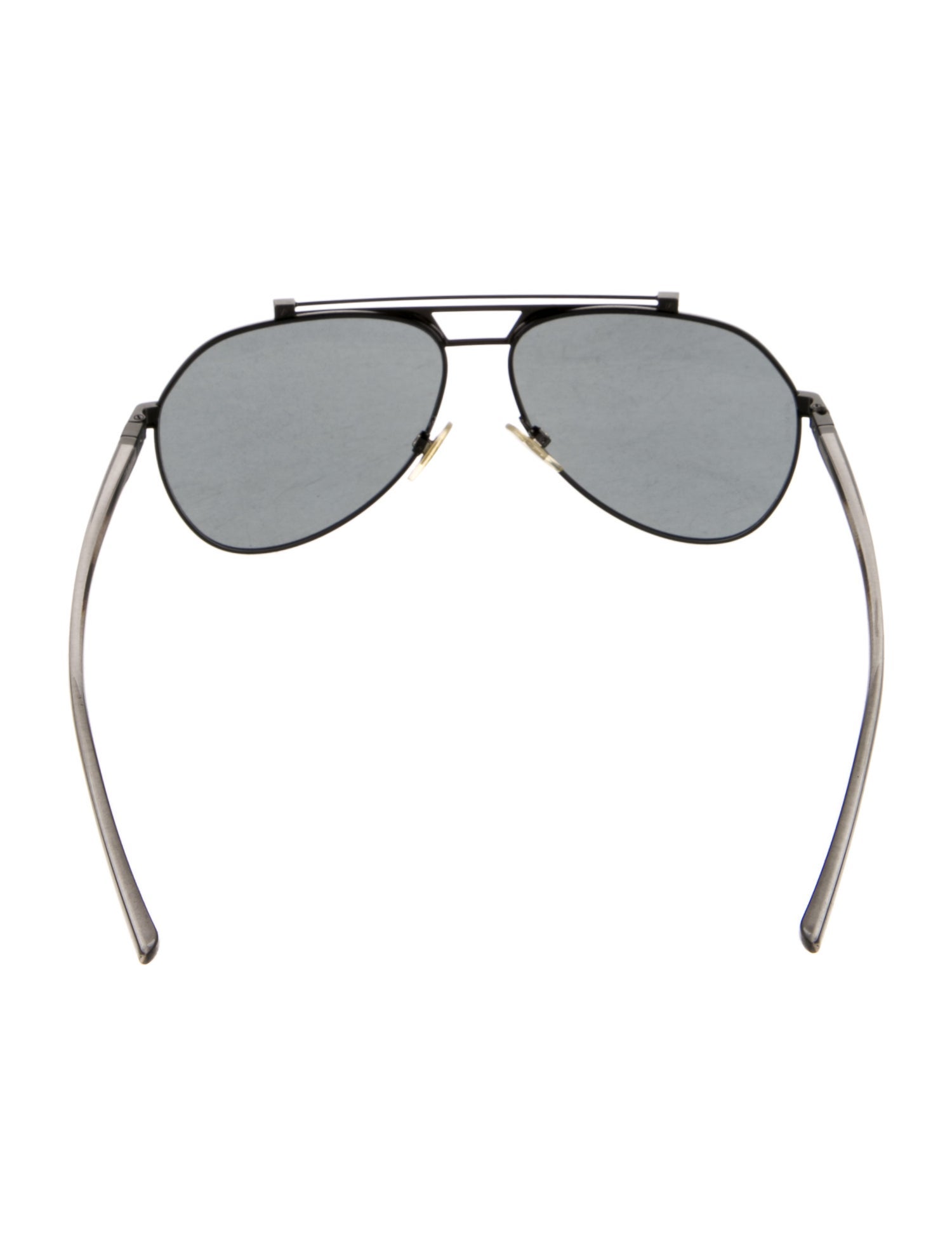 Dolce & Gabbana Aviator Mirrored Sunglasses
