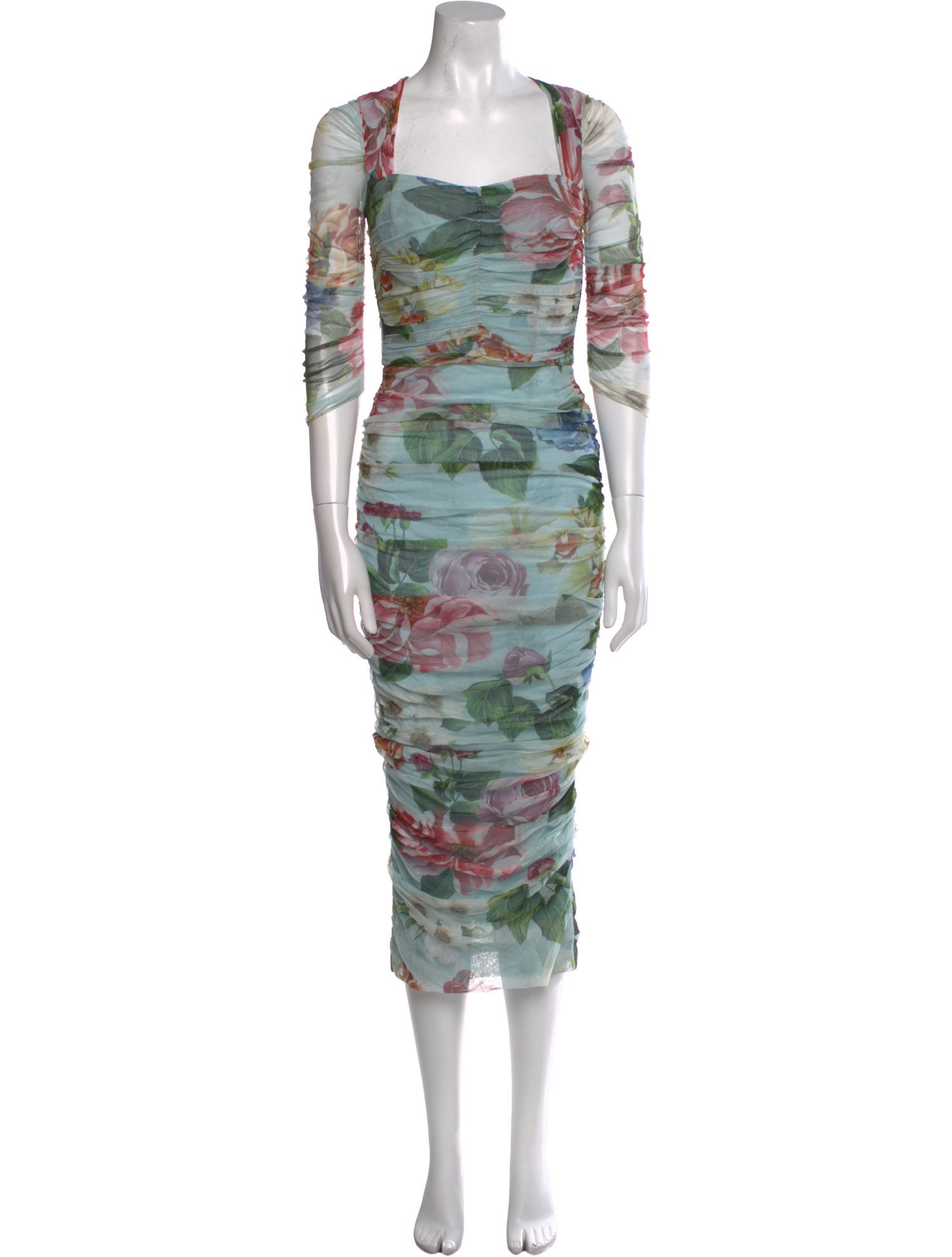 Dolce & Gabbana Printed Long Dress