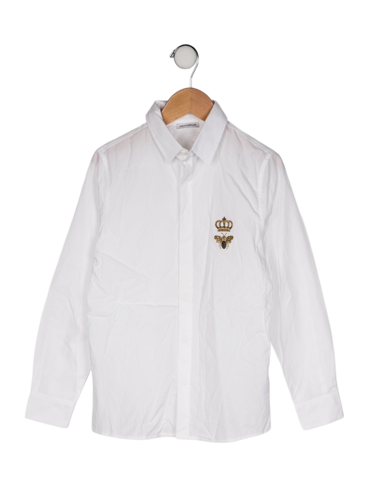 Dolce & Gabbana Solid Dress Shirt