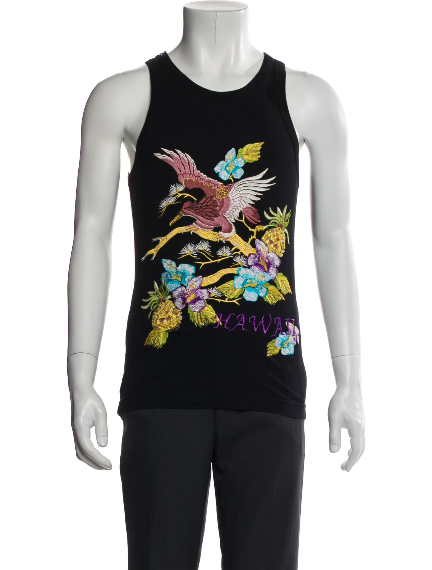 Dolce & Gabbana Graphic Print Scoop Neck T-Shirt w/ Tags