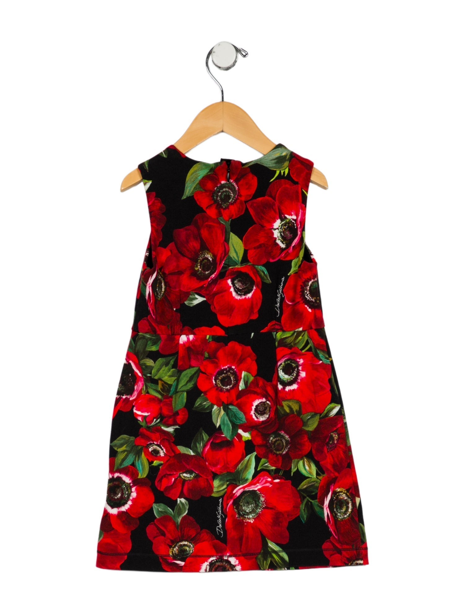 Dolce & Gabbana toddler girls red and black dress