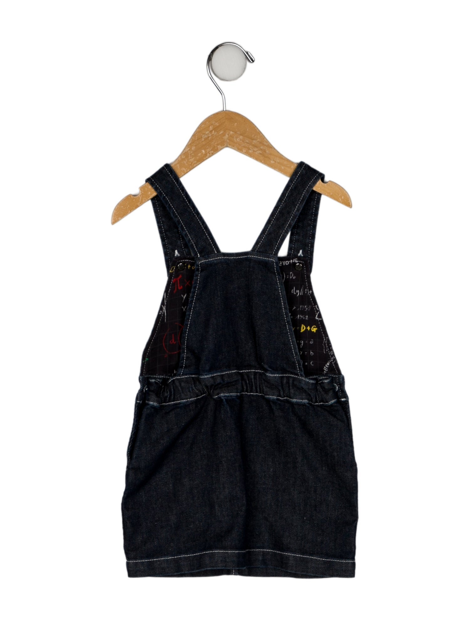 Dolce & Gabbana Embroidered Denim Dress