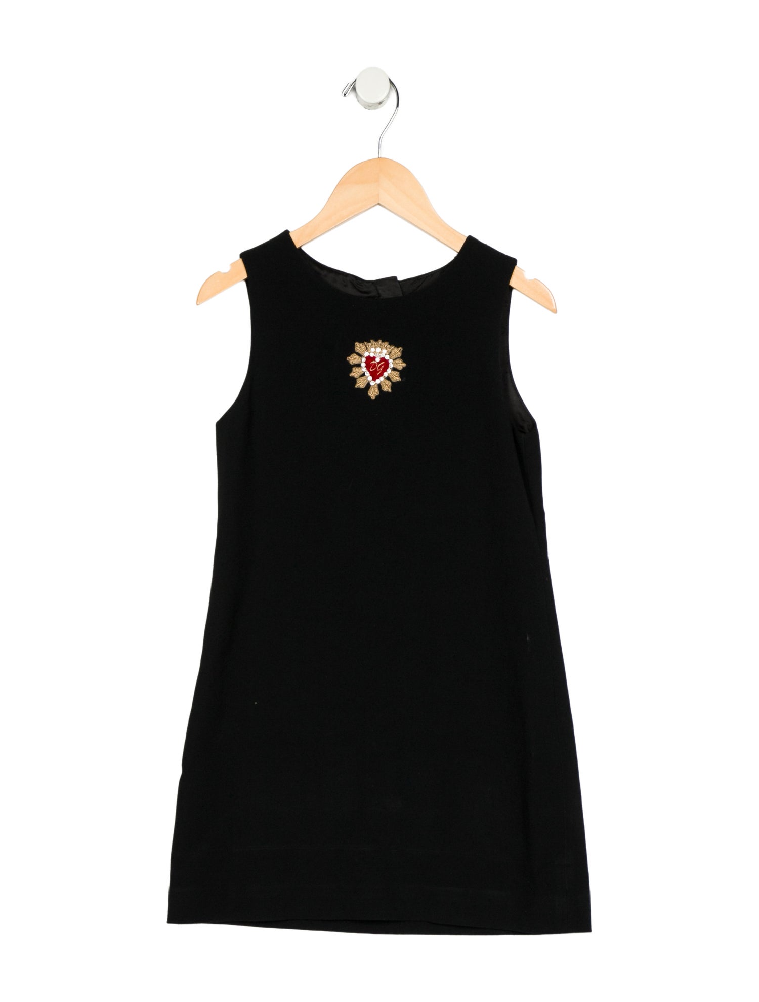 Dolce & Gabbana Girls Sleeveless Evening Dress