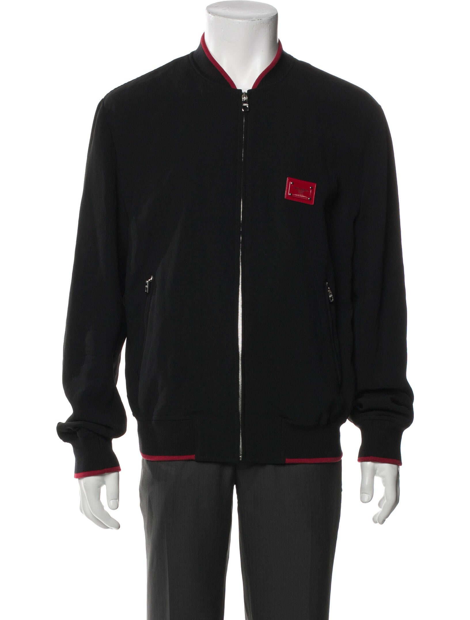 Dolce & Gabbana Graphic Print Bomber Jacket