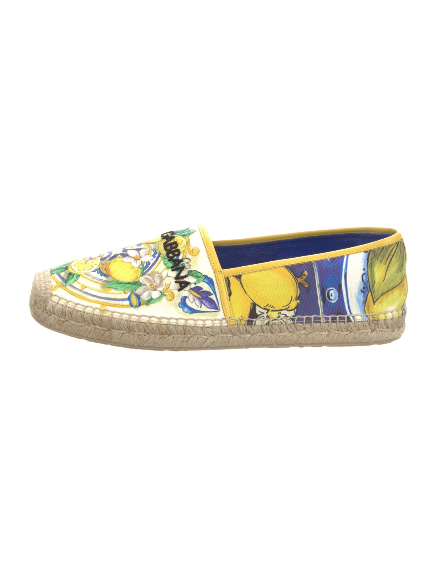 Dolce & Gabbana Canvas Printed Espadrilles