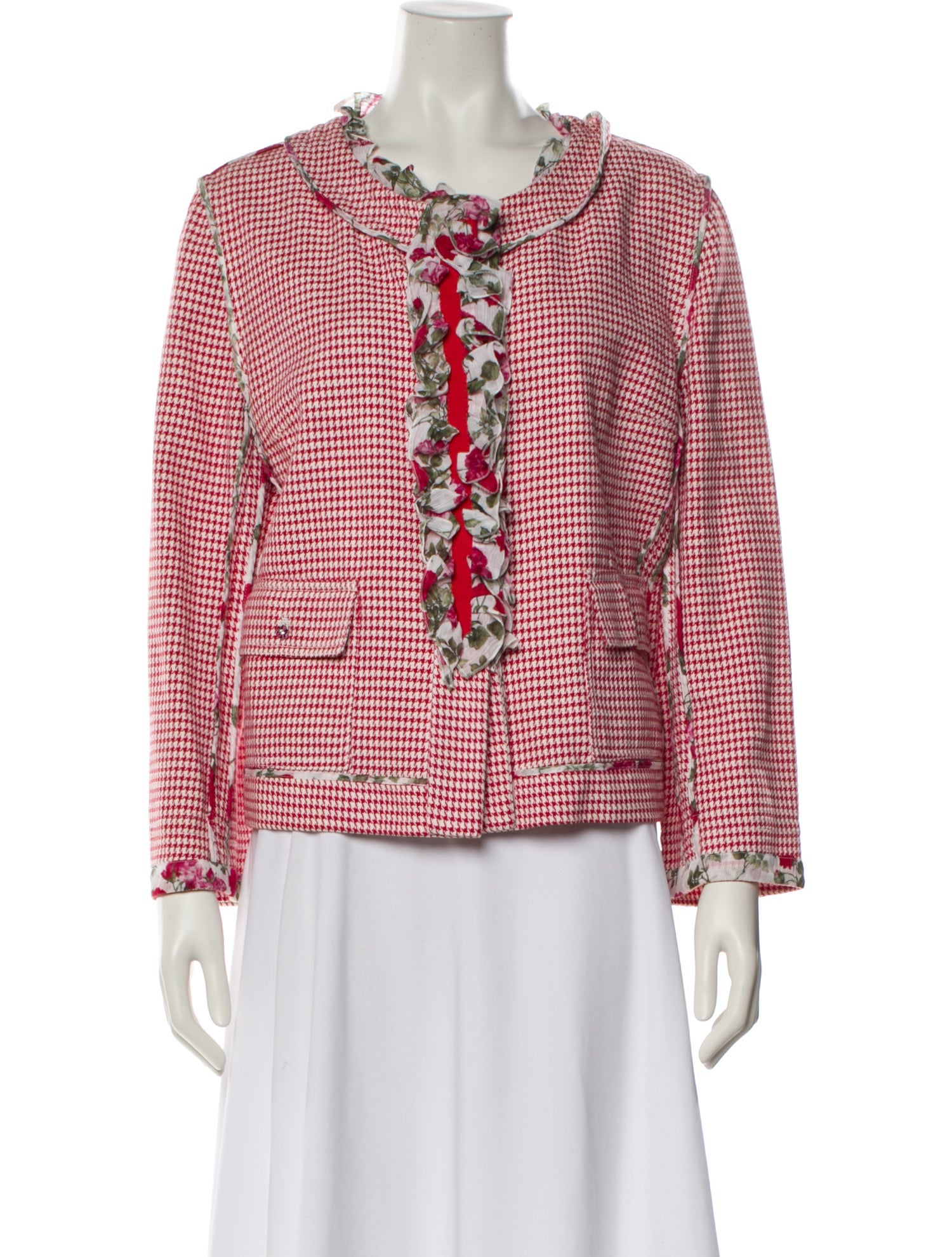 Dolce & Gabbana Tweed Pattern Evening Jacket w/ Tags