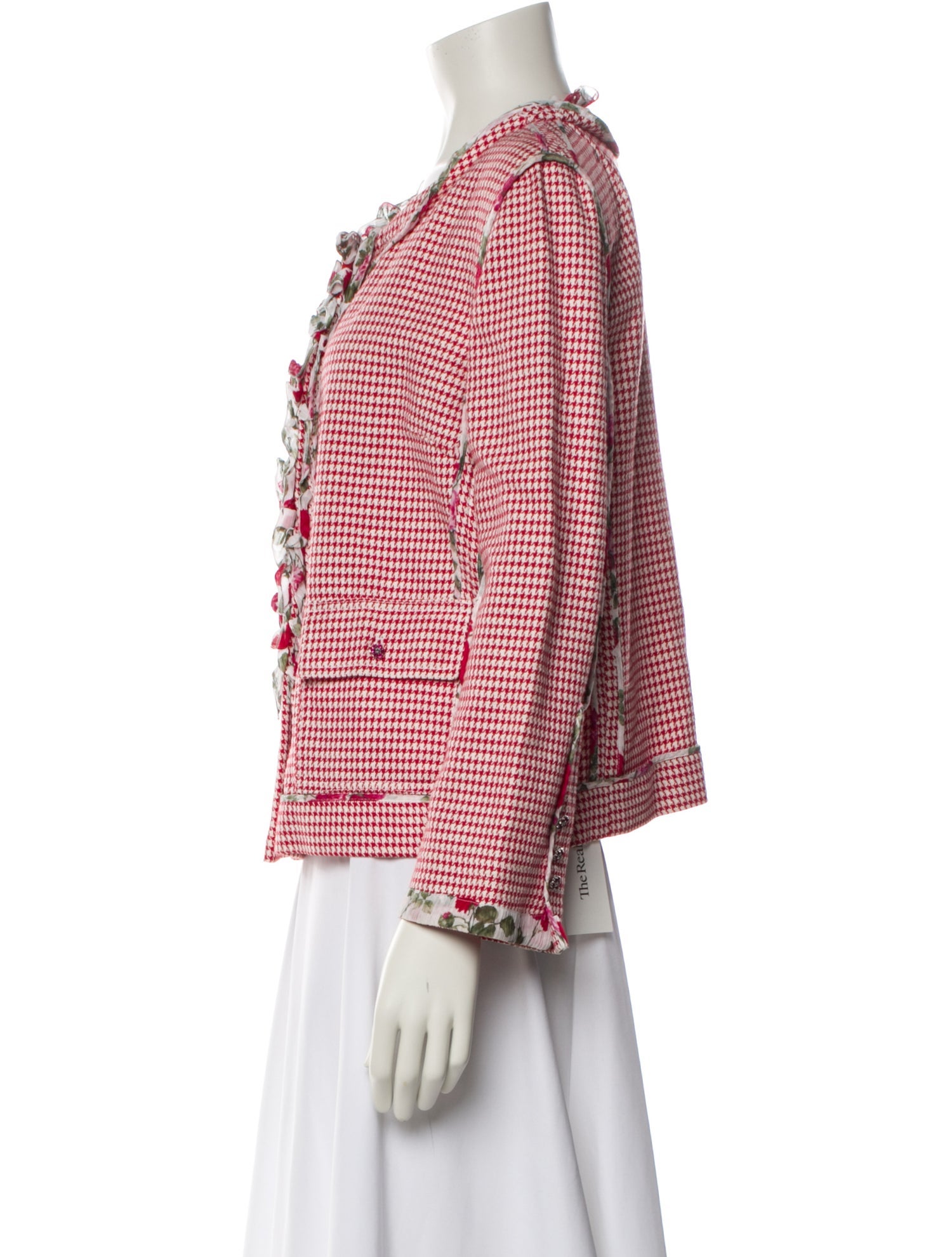 Dolce & Gabbana Tweed Pattern Evening Jacket w/ Tags