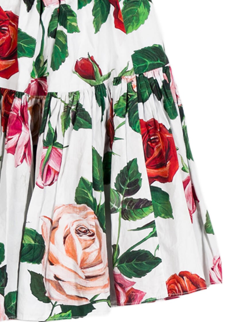 Dolce & Gabbana Floral Print Skirt