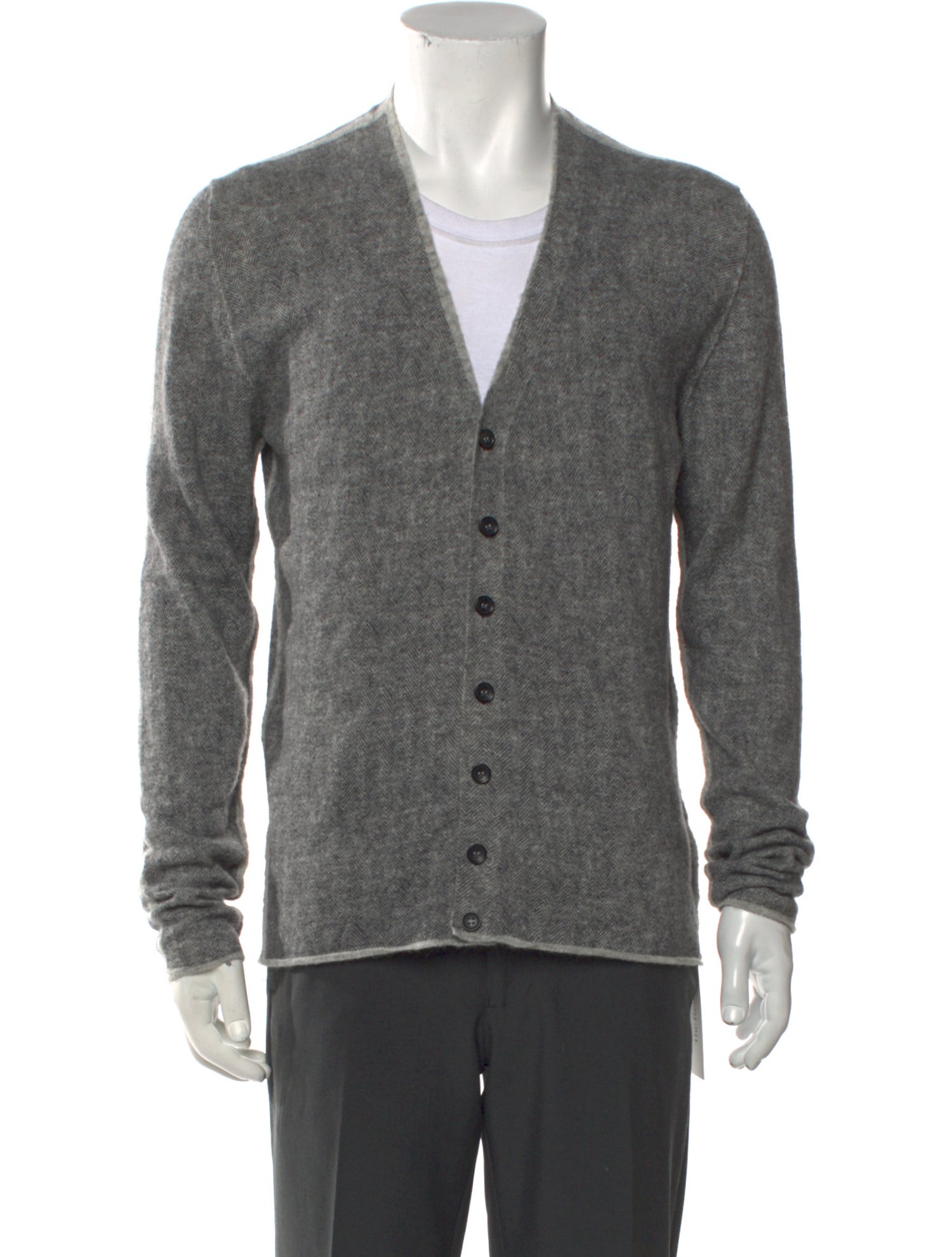D&G V-Neck Long Sleeve Cardigan