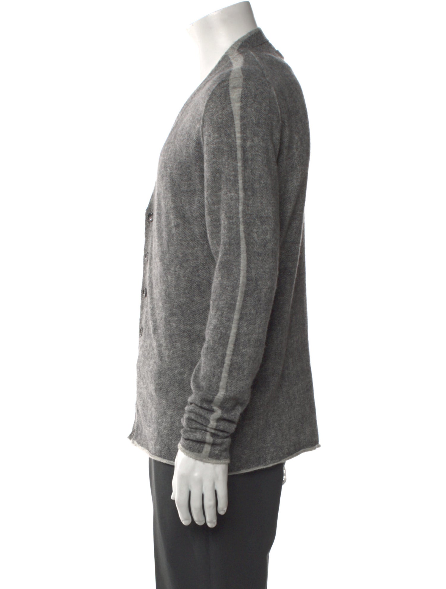 D&G V-Neck Long Sleeve Cardigan