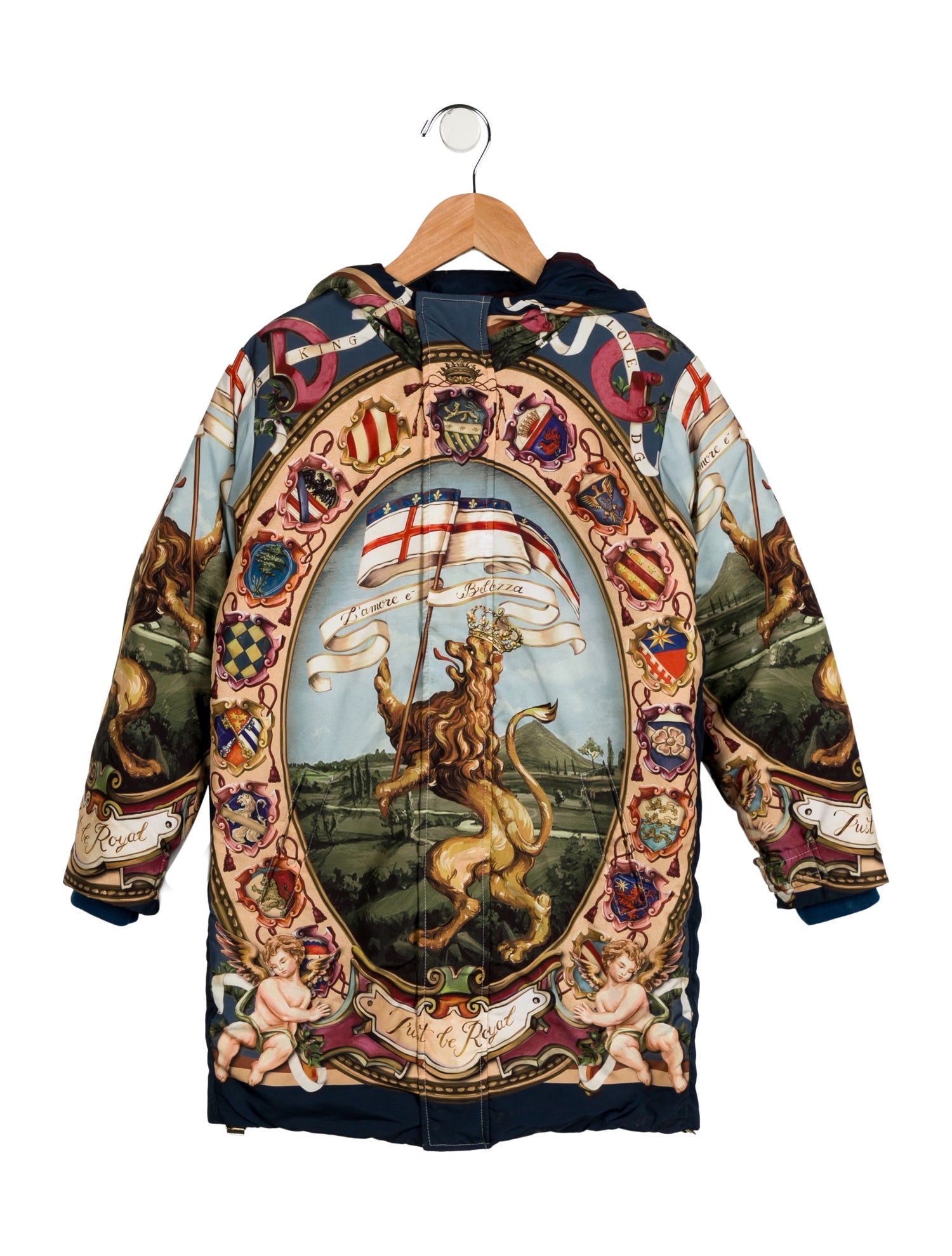 Dolce & Gabbana Girls' Renaissance Coat