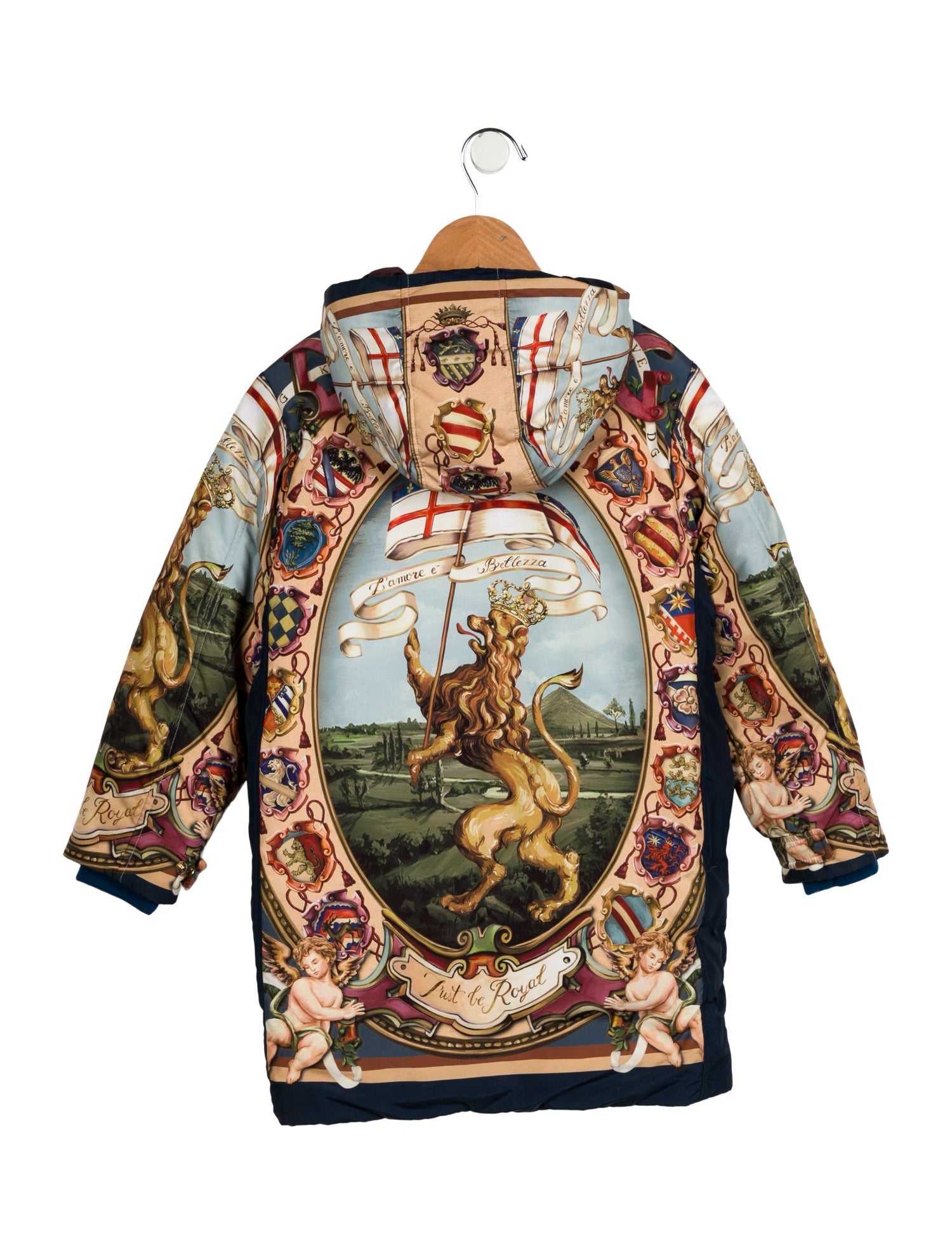 Dolce & Gabbana Girls' Renaissance Coat