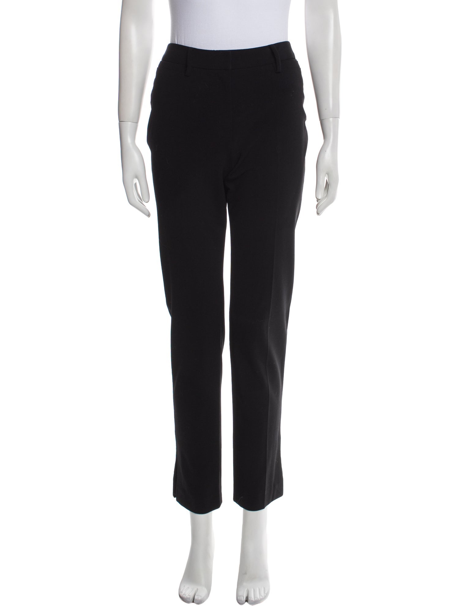 Dolce & Gabbana Virgin Wool Straight Leg Pants