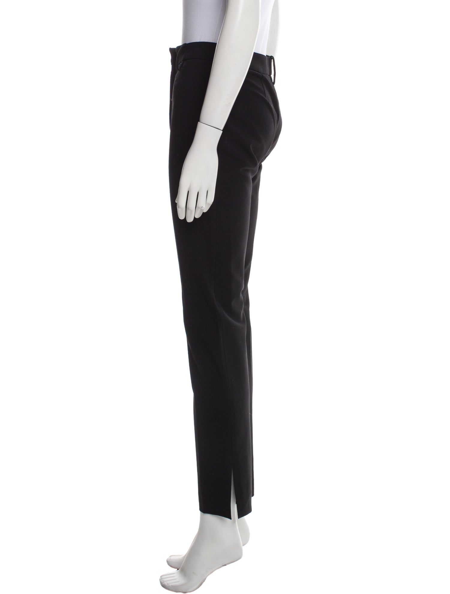 Dolce & Gabbana Virgin Wool Straight Leg Pants