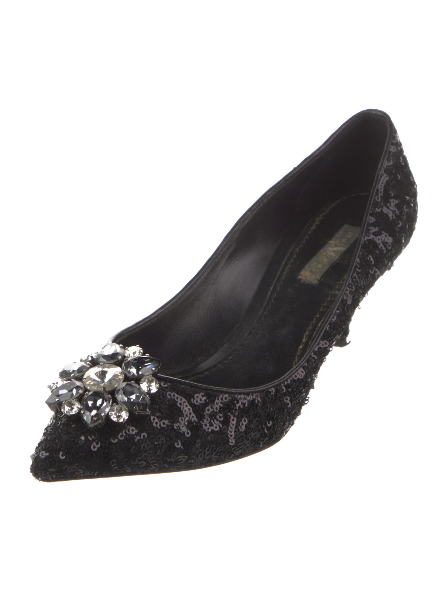 Dolce & Gabbana Sequins Patterned Pumps