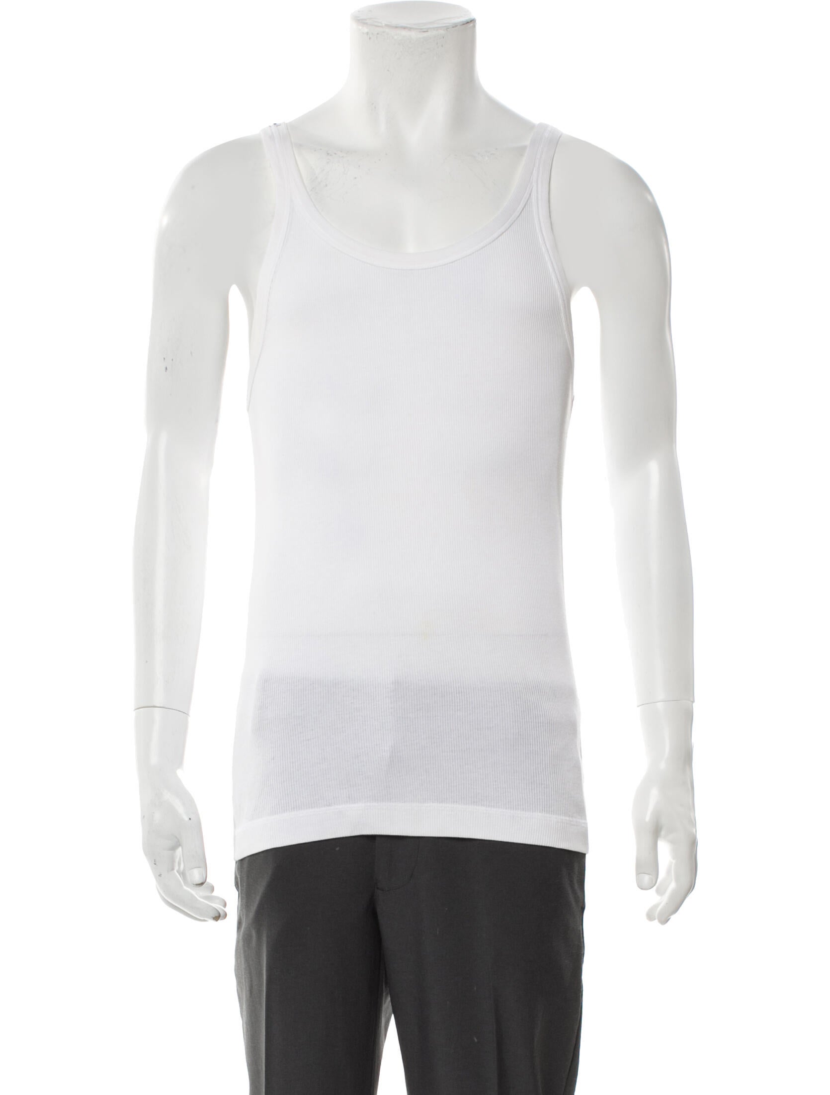 Dolce & Gabbana Scoop Neck Sleeveless T-Shirt w/ Tags