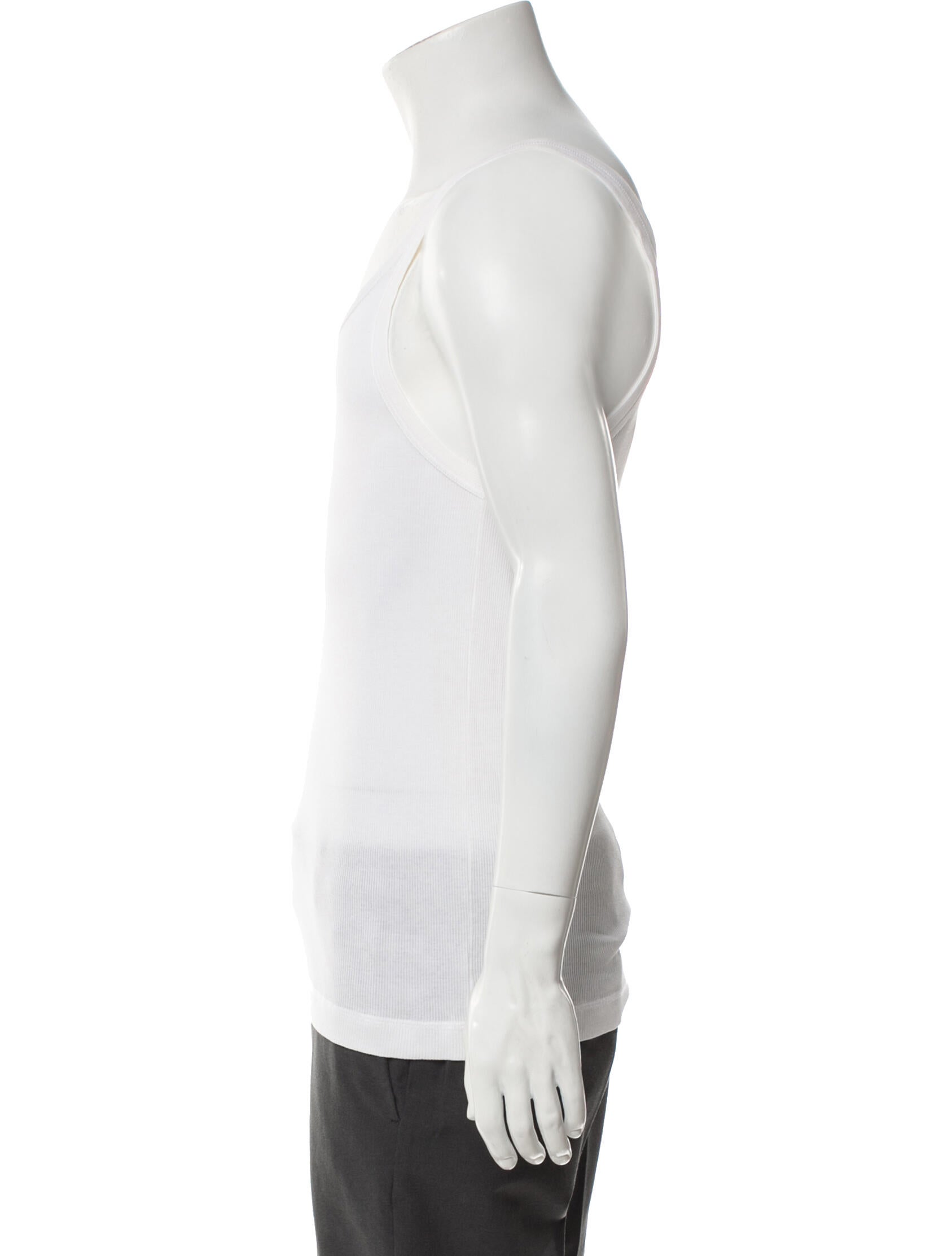 Dolce & Gabbana Scoop Neck Sleeveless T-Shirt w/ Tags