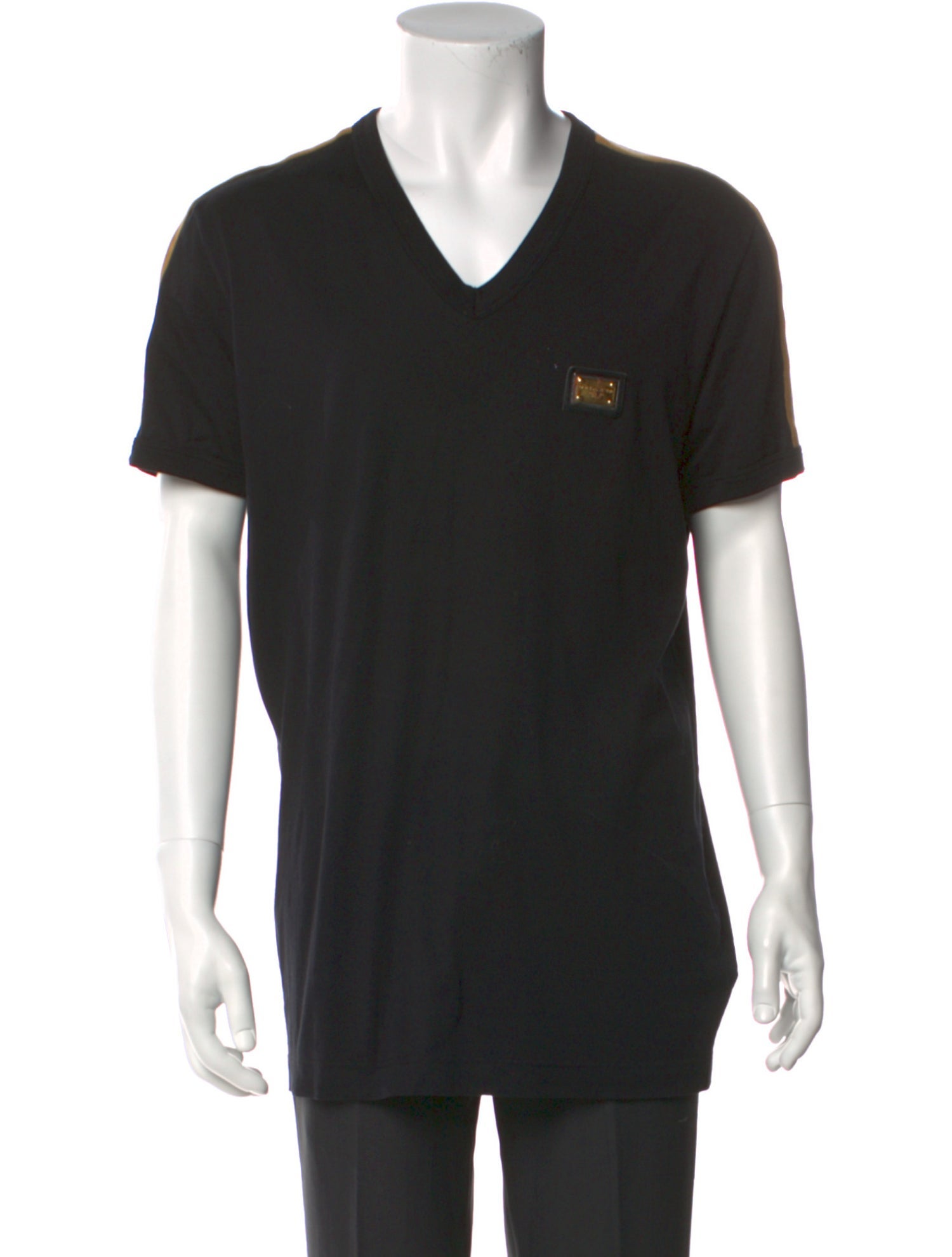 Dolce & Gabbana V-Neck Short Sleeve T-Shirt