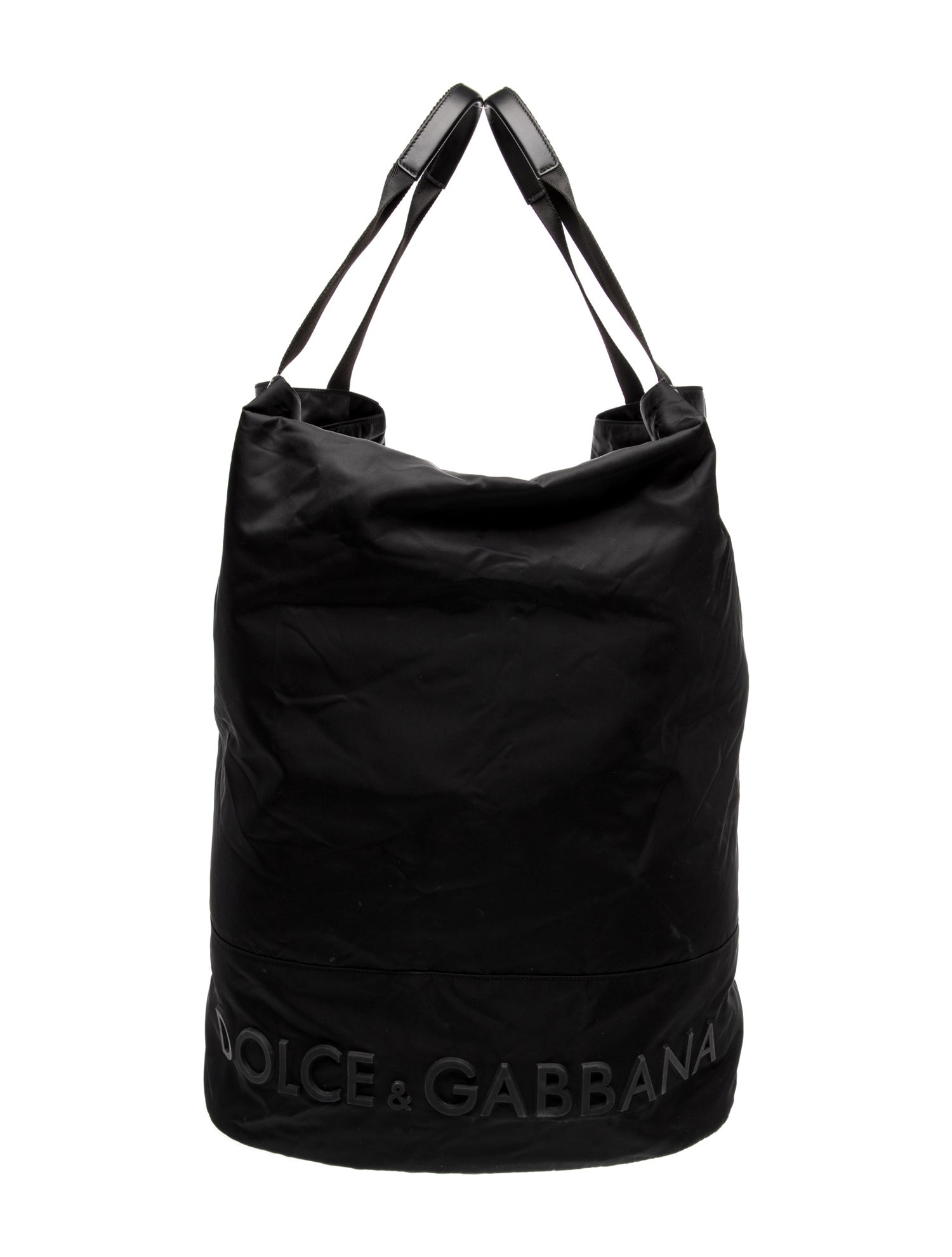 Dolce & Gabbana Nylon Bucket Bag Large
