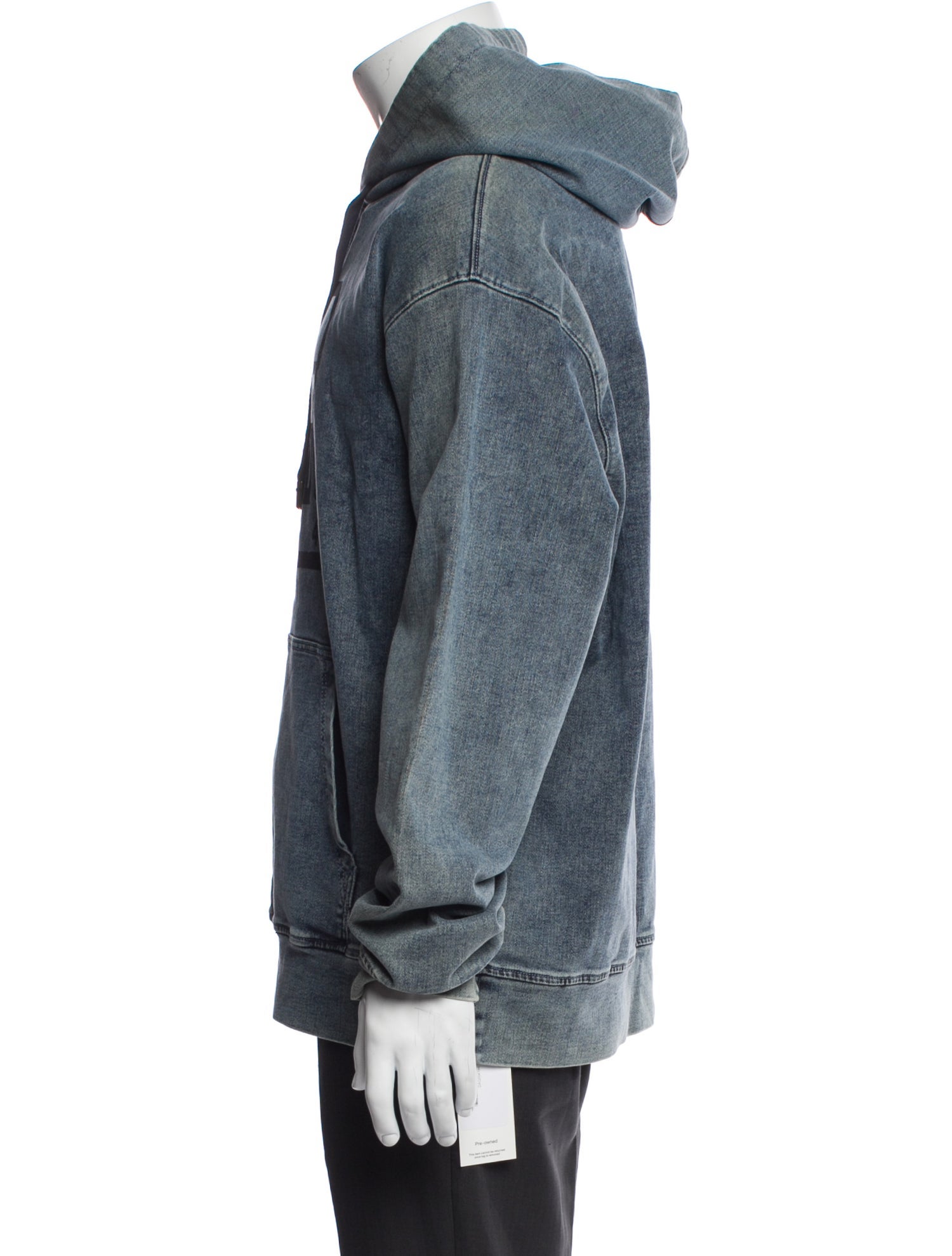 Dolce & Gabbana Graphic Print V-Neck Hoodie