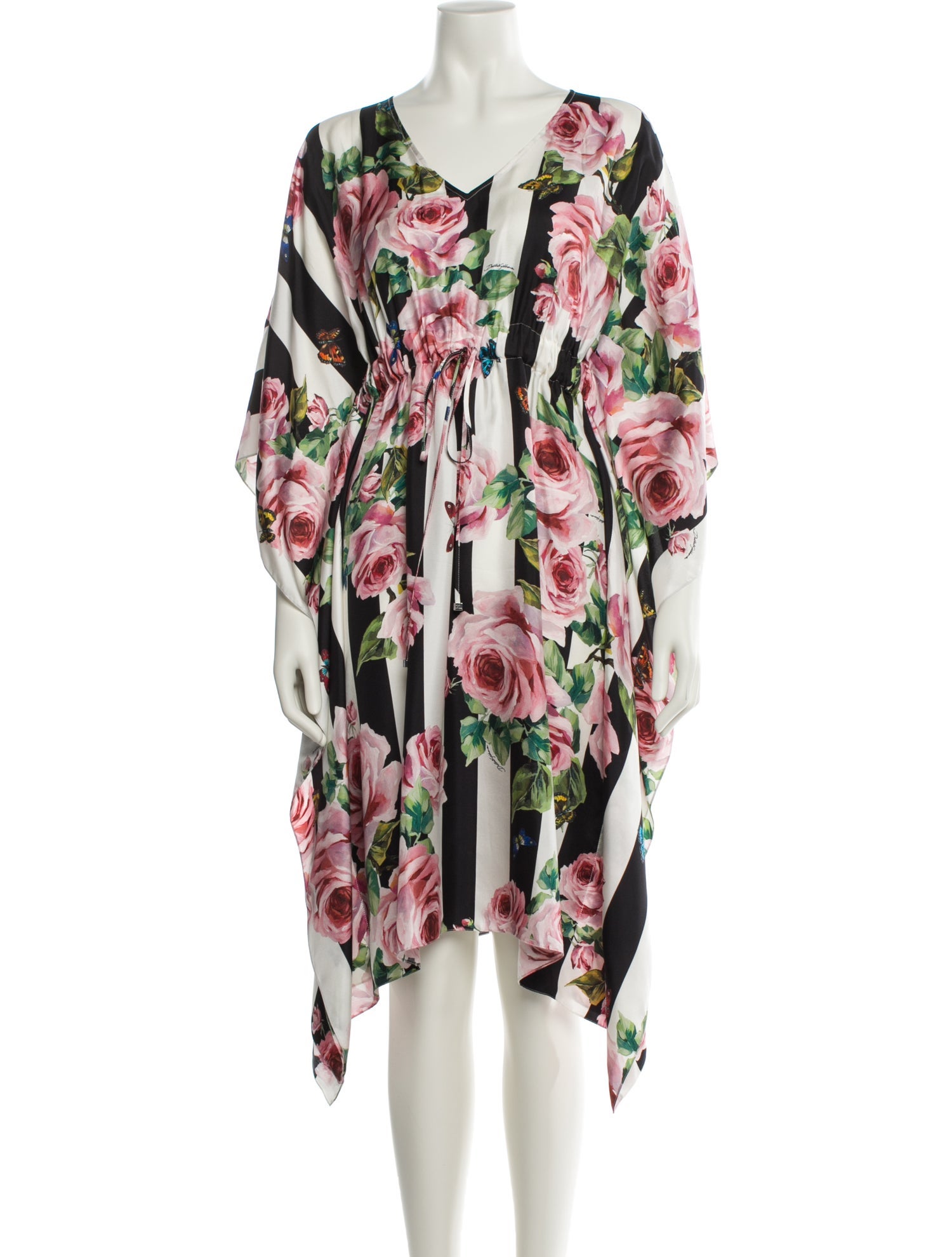 Dolce & Gabbana Silk Knee-Length Dress