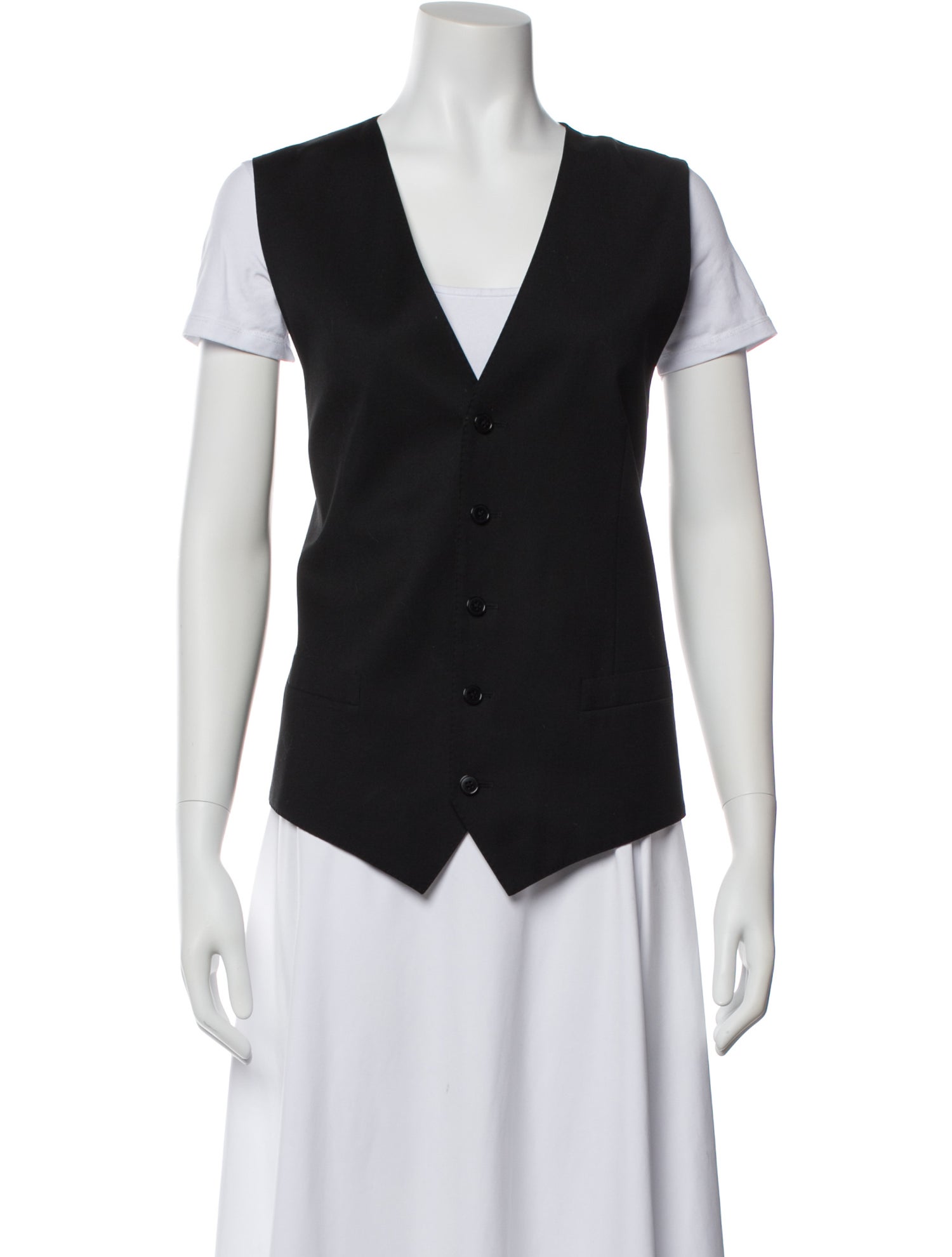 Dolce & Gabbana Wool Suit Vest
