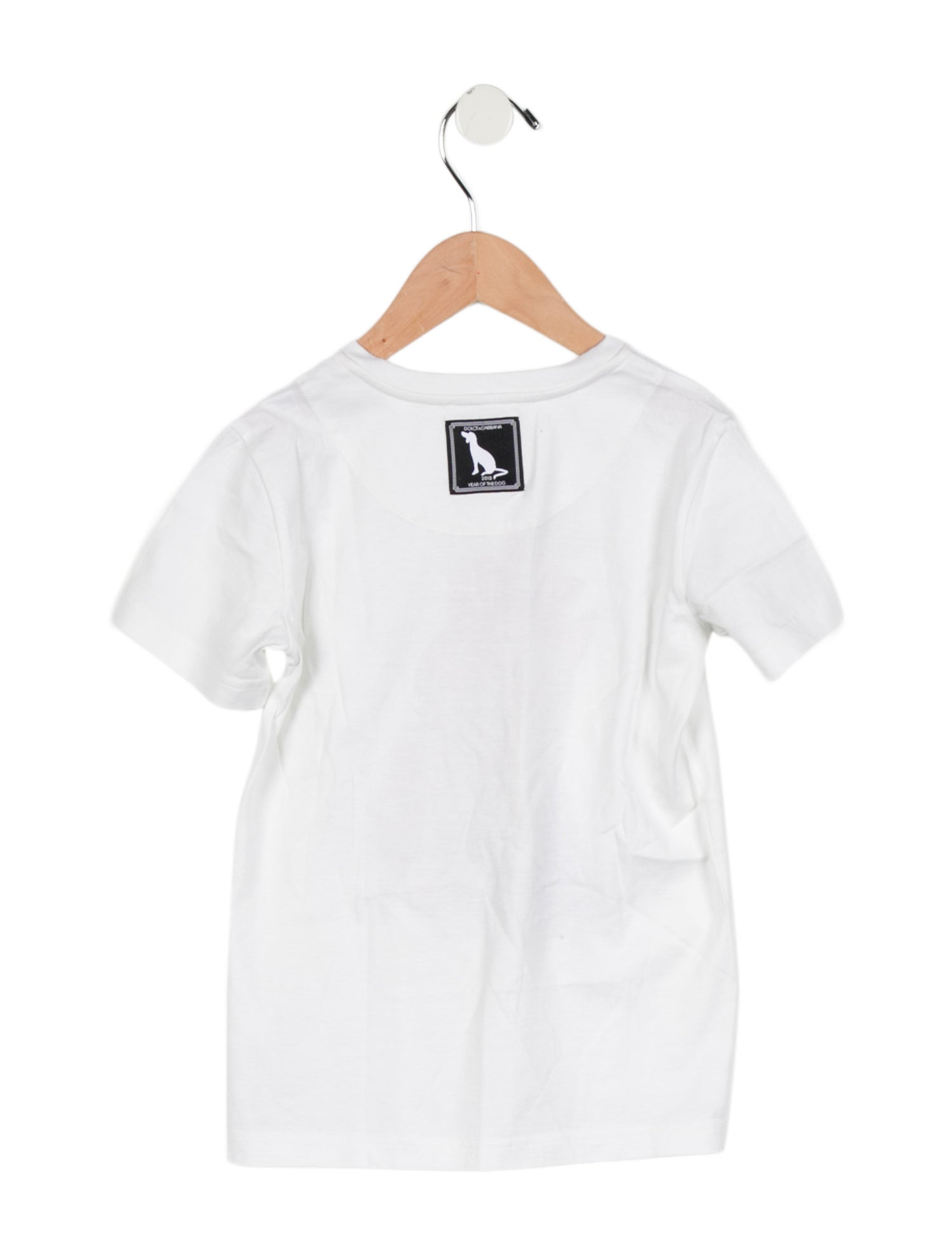 Dolce & Gabbana Girls' Dog Graphic T-Shirt