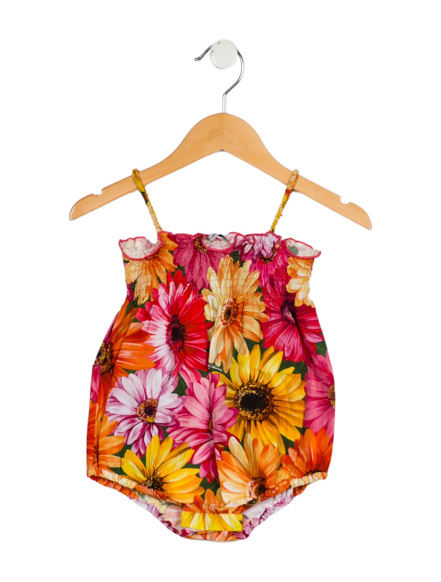 Dolce & Gabbana Infant Girls' Floral Sleeveless Romper