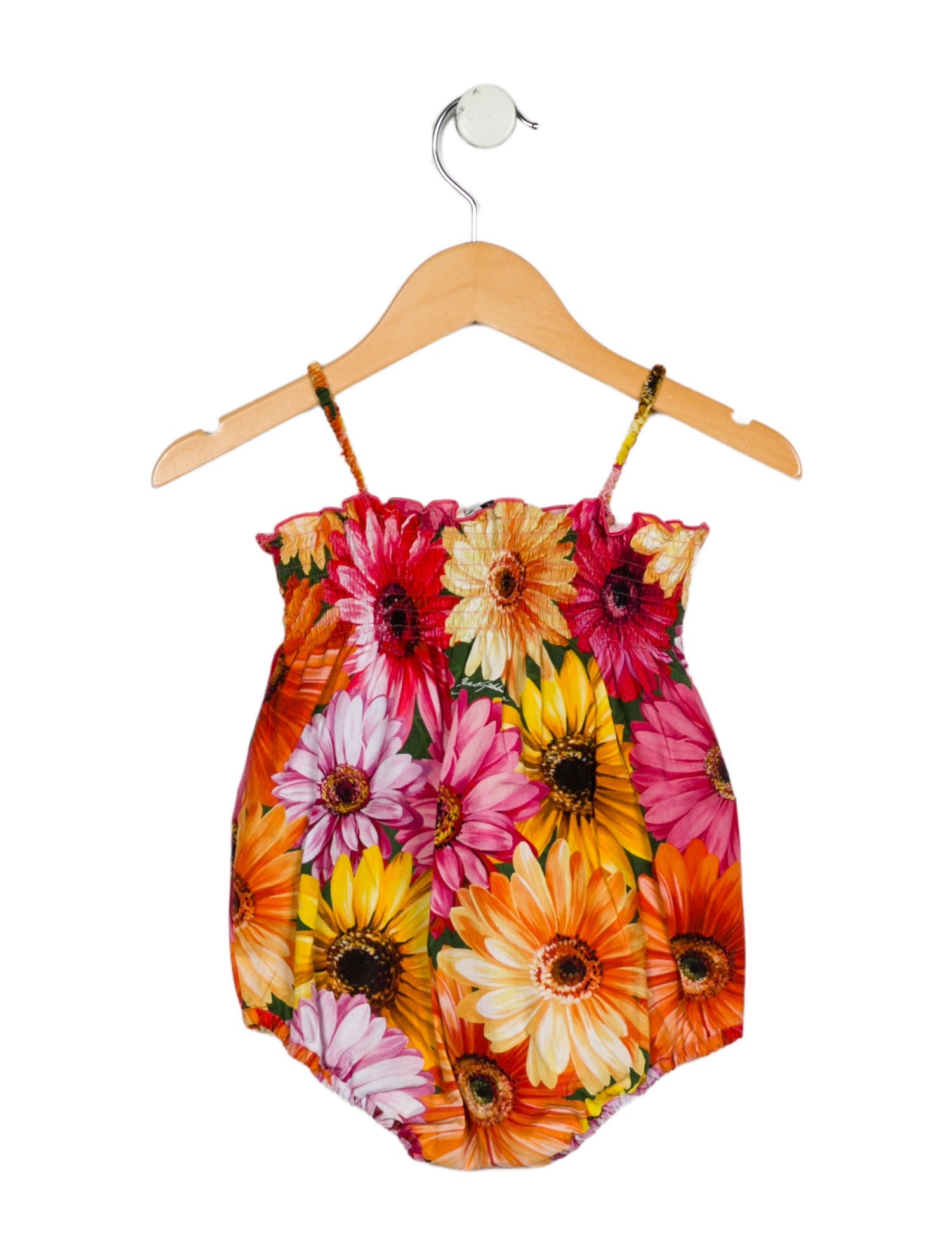 Dolce & Gabbana Infant Girls' Floral Sleeveless Romper