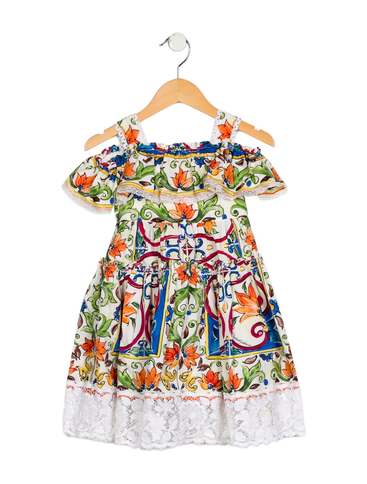 Dolce & Gabbana Girls' Sleeveless Dress