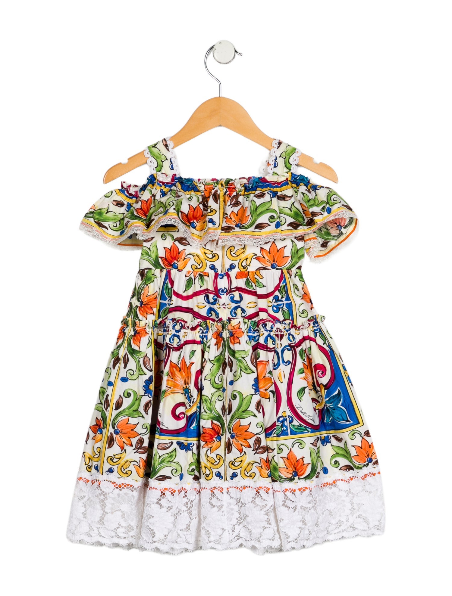 Dolce & Gabbana Girls' Sleeveless Dress