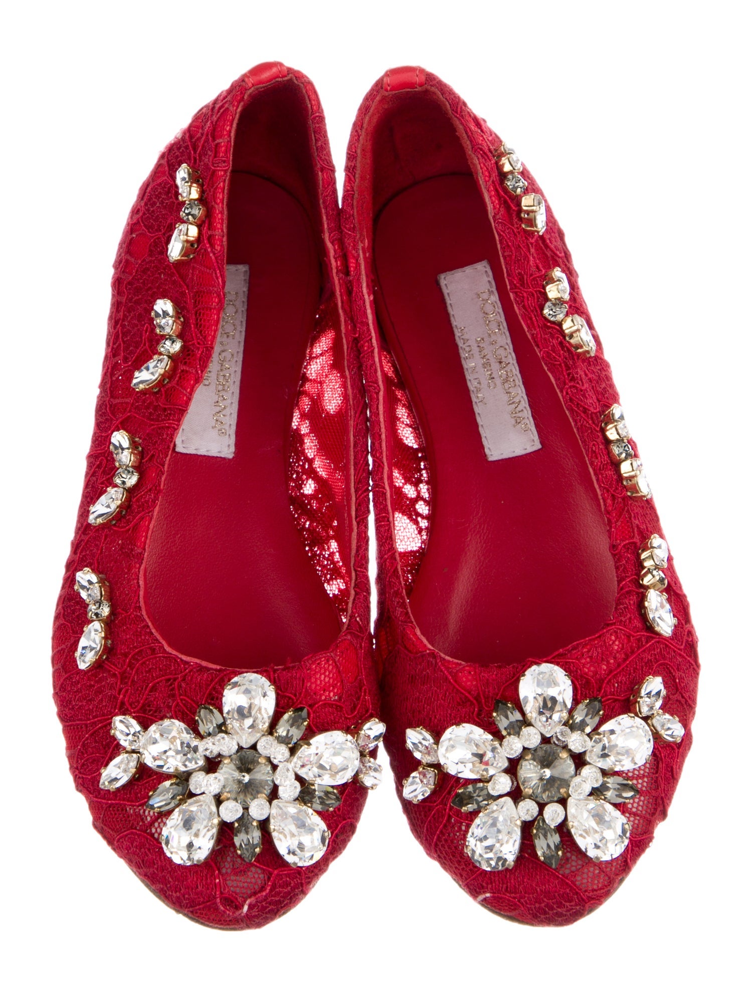 Dolce & Gabbana Girls' Ballet Flats