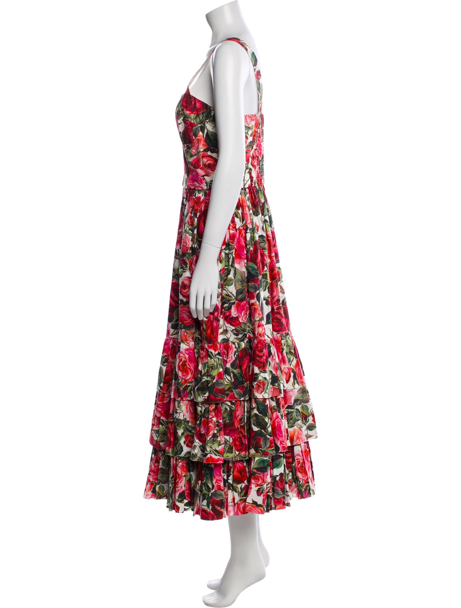 Dolce & Gabbana Silk Long Dress