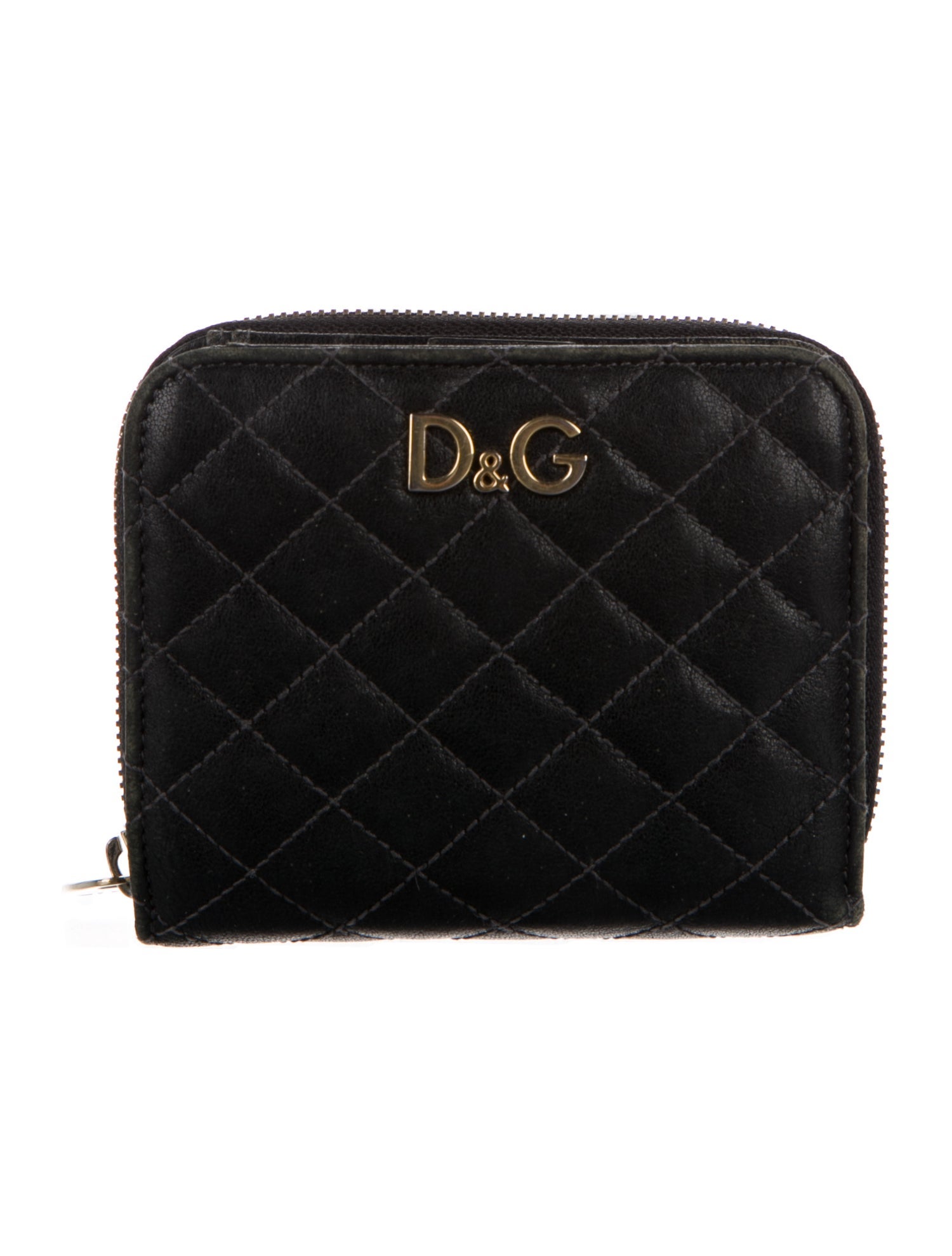 D&G Leather Compact Wallet