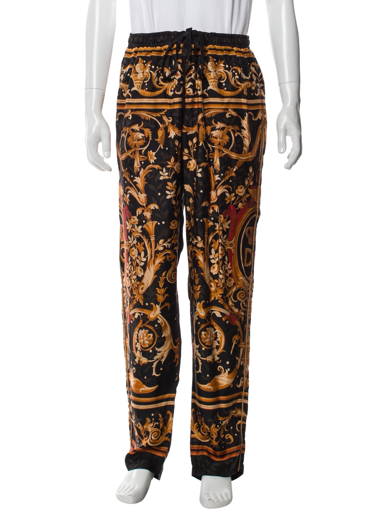 Dolce & Gabbana Silk Joggers