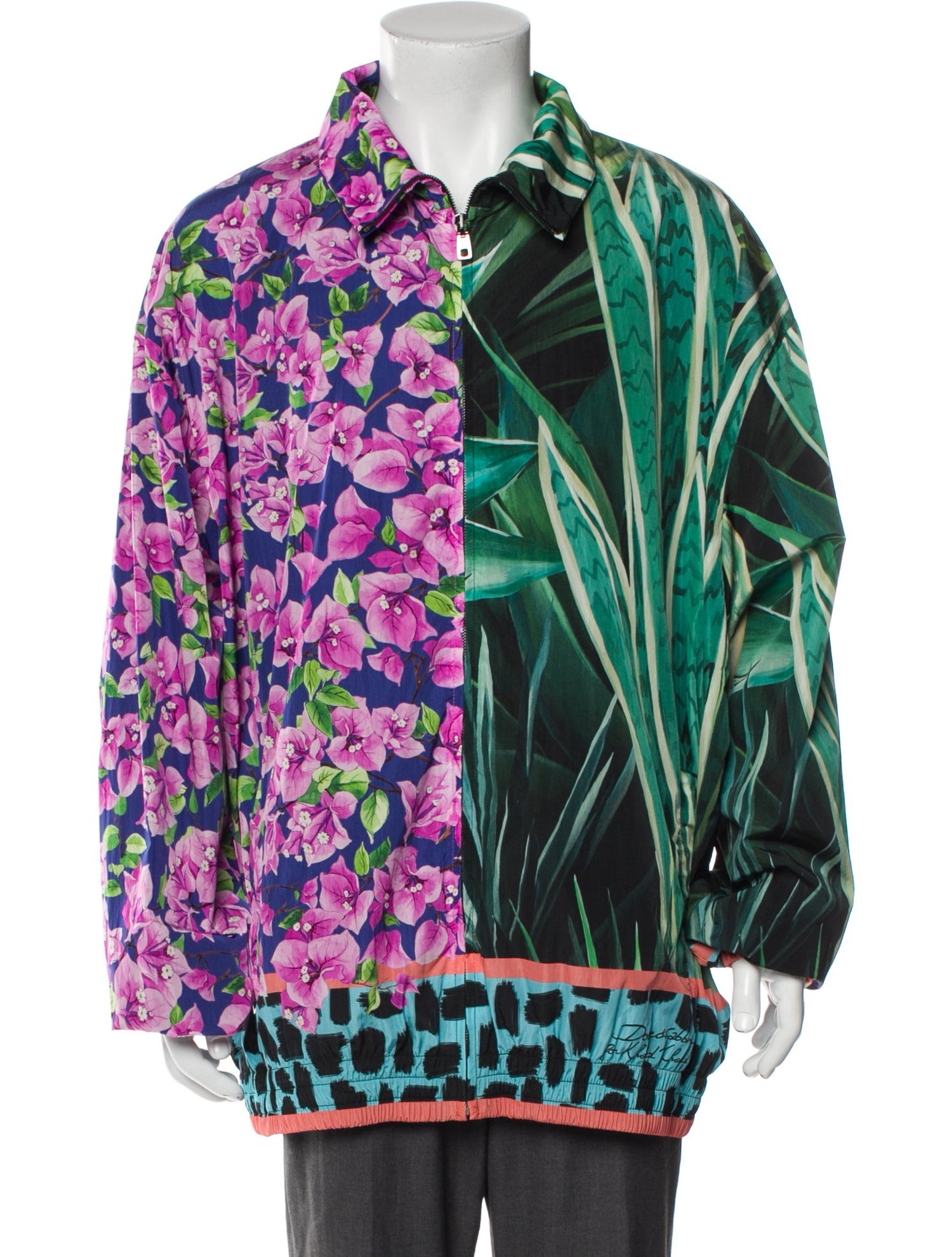 Dolce & Gabbana Printed Parka