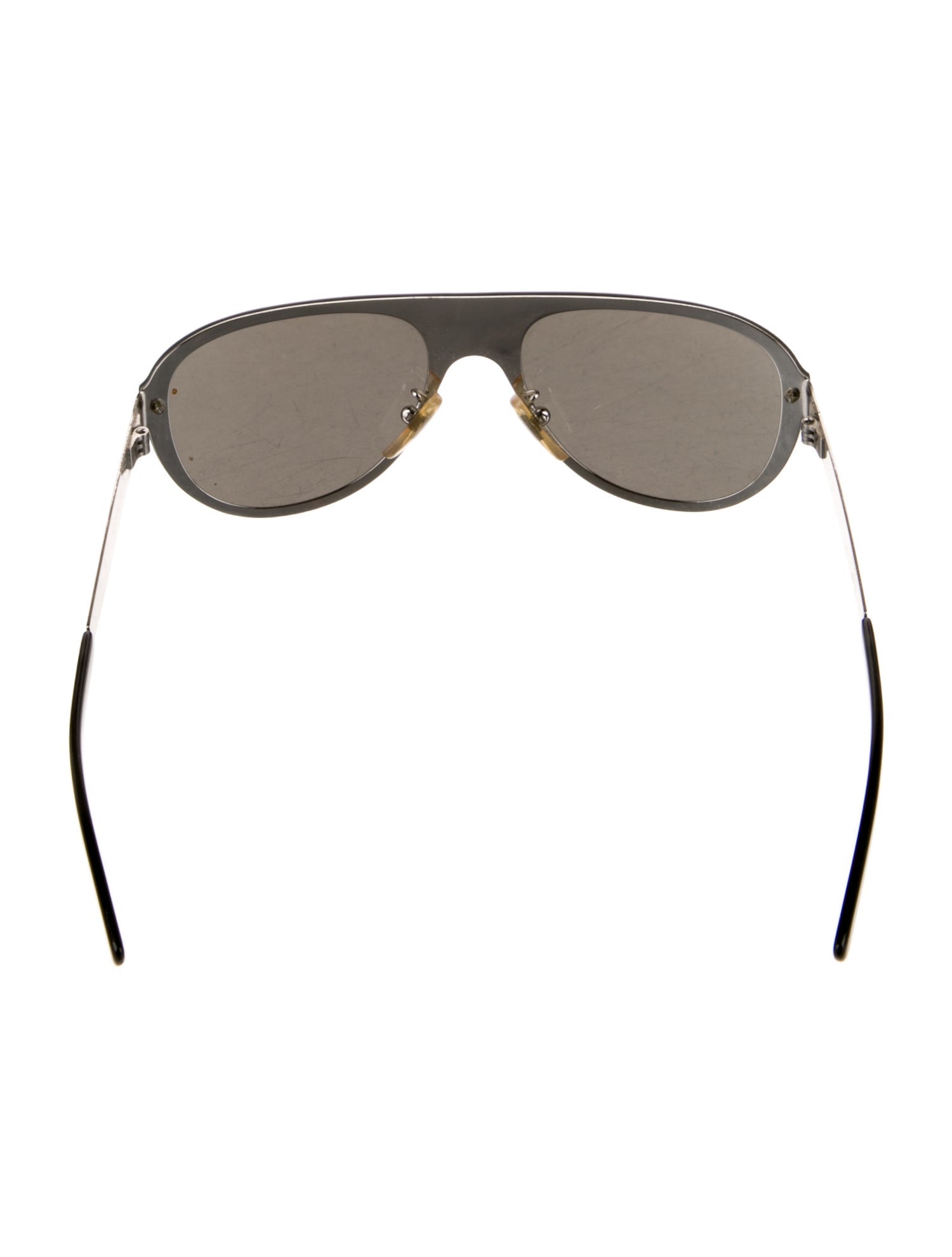Dolce & Gabbana Shield Mirrored Sunglasses